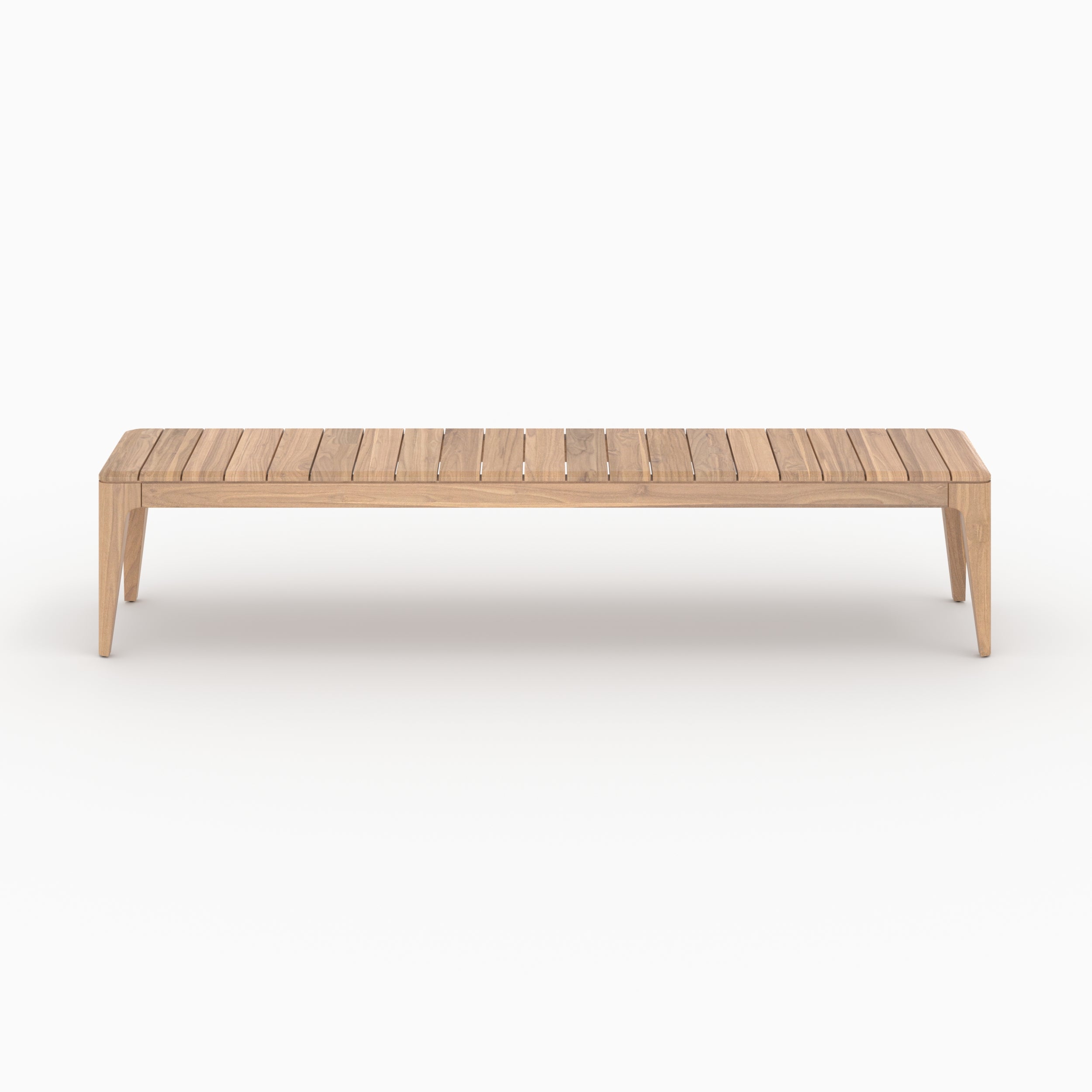 Table, bancs et chaises de jardin Nonza en bois de teck recyclé 10 personnes