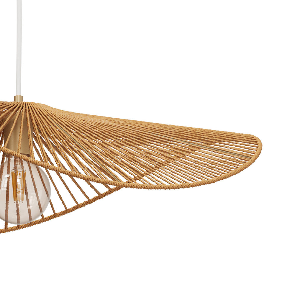 jolie suspension mada en papier de corde