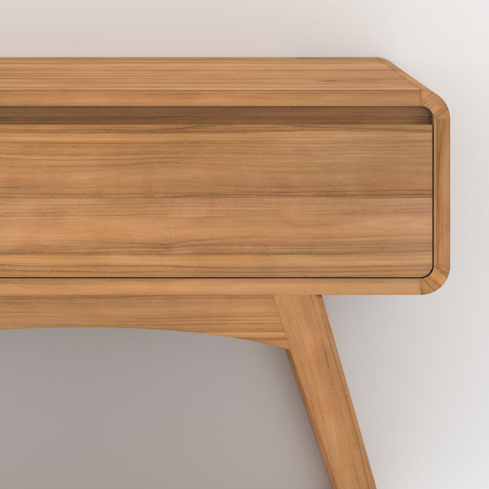 kafa ensemble de salle de bain en bois de teck colonne et meuble sous vasque