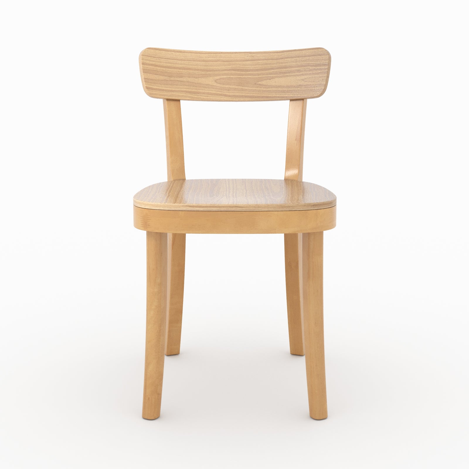 keno chaise en bois clair lot de 2