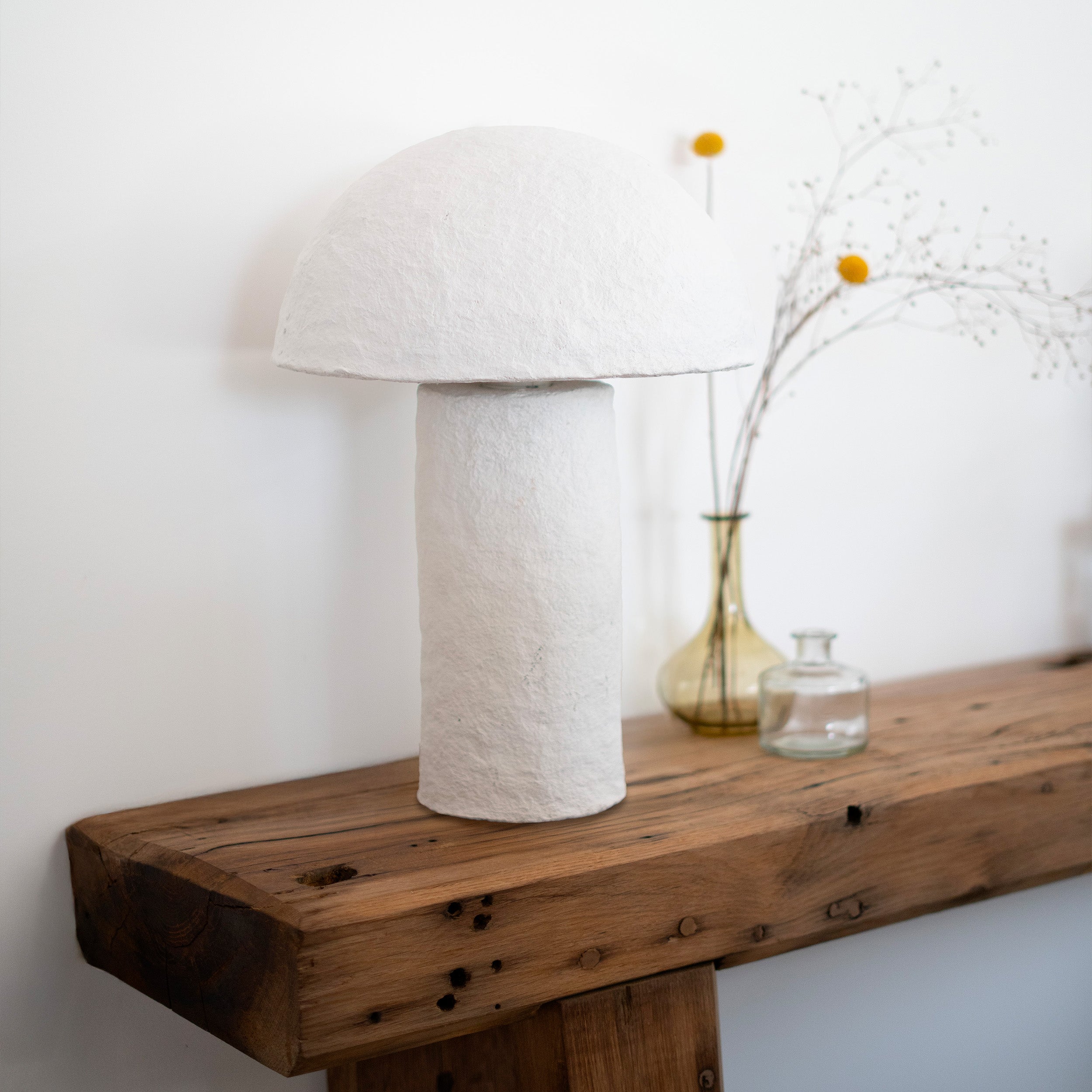 lampe a poser papier blanc