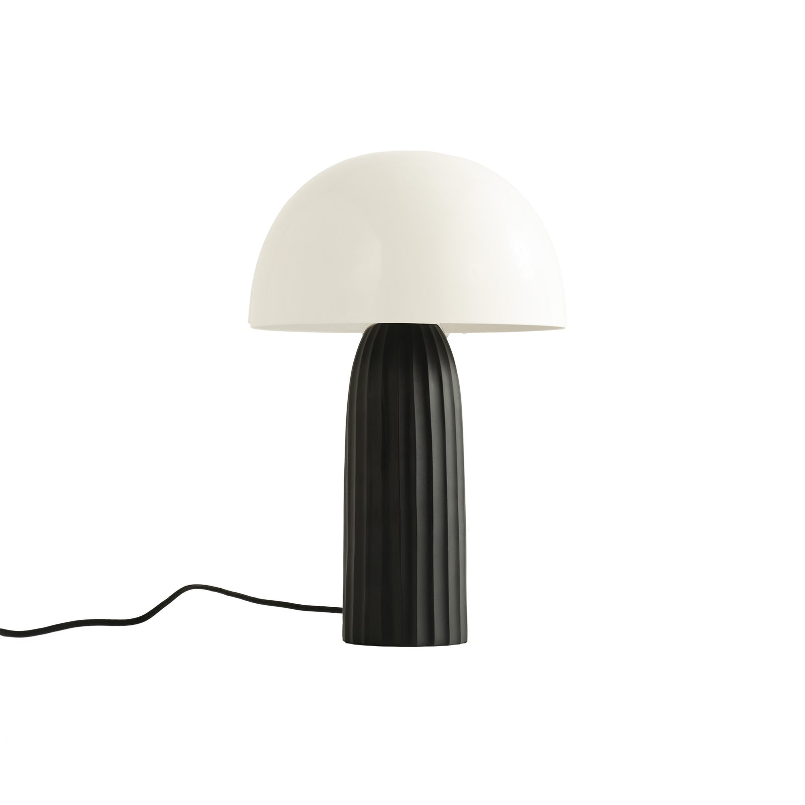 lampe en metal blanc noir joy fond blanc