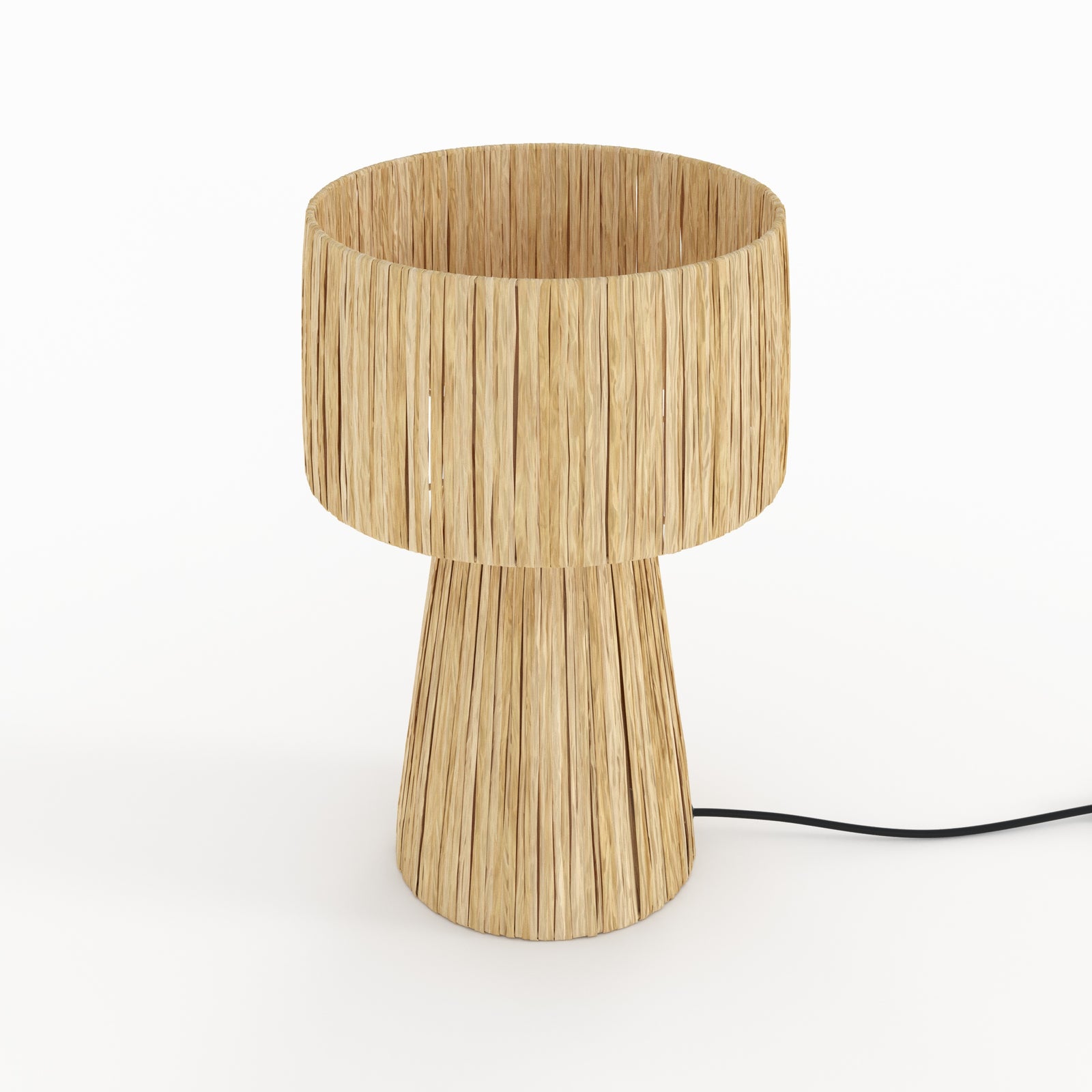 lampe feuille palmier naturelle solea style boheme