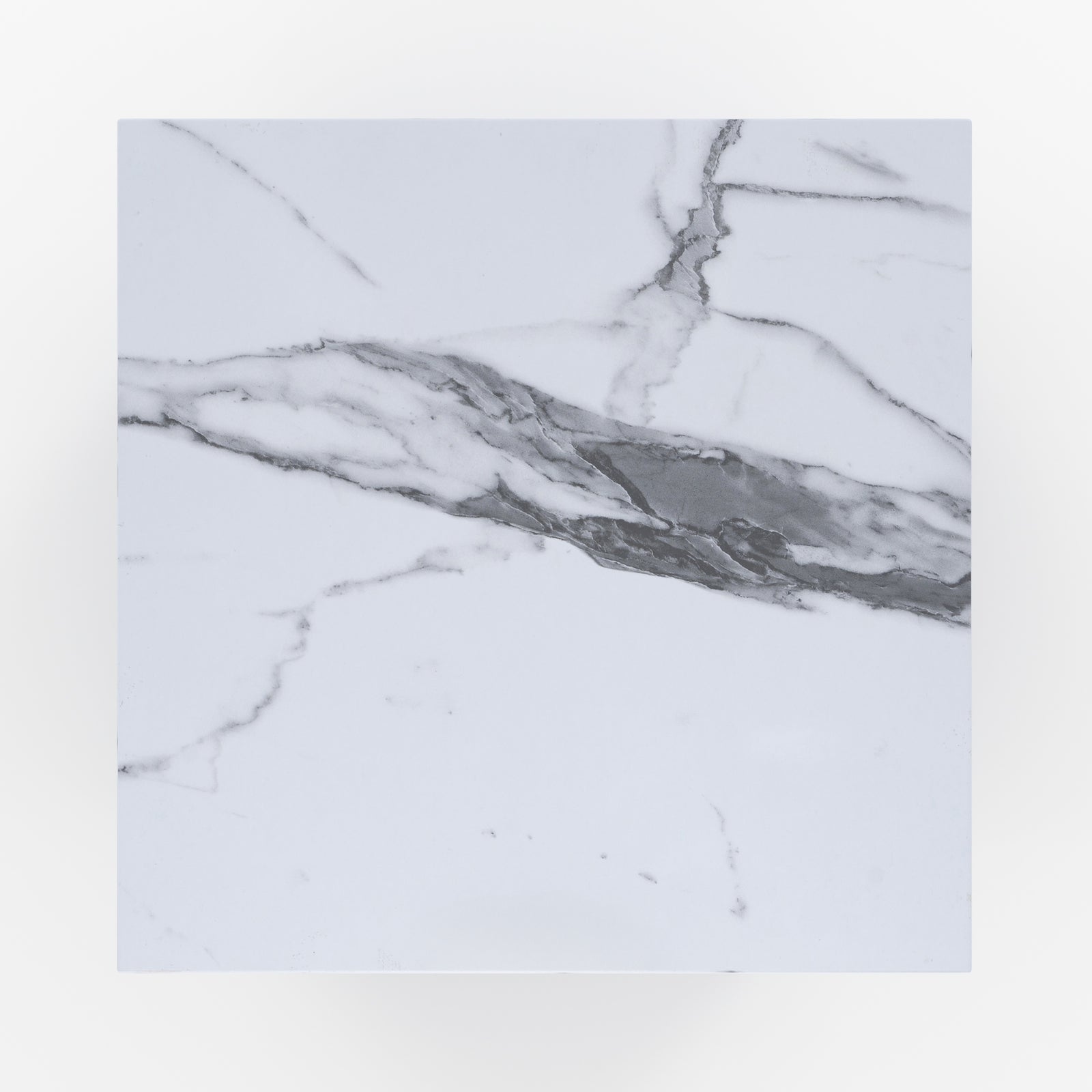 lison table d appoint en marbre blanc carre