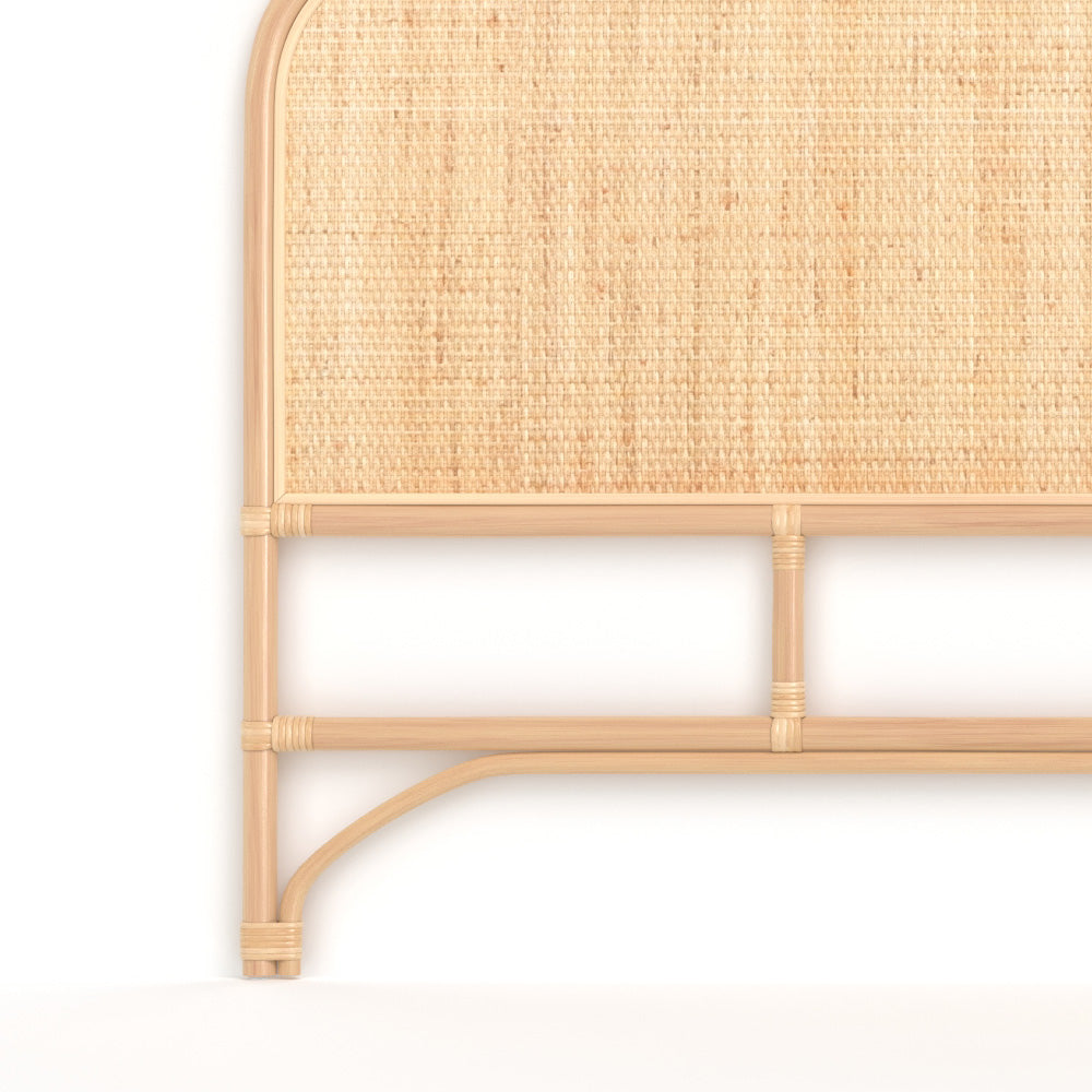 Tête de lit Grace 180 cm en rotin naturel