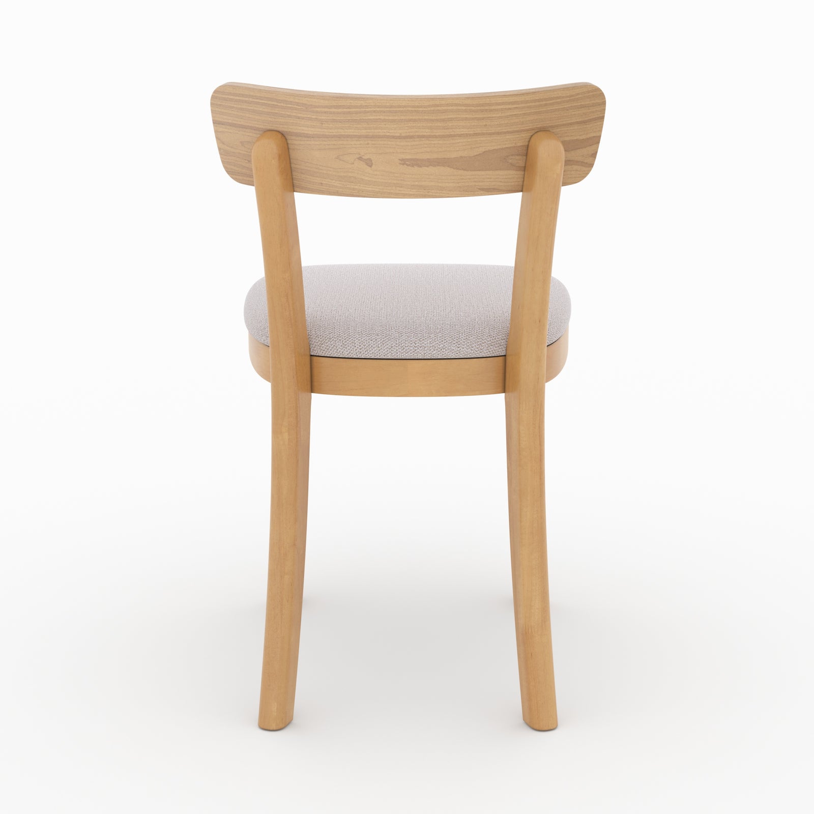 lot 2 chaises keno en bois tissu beige