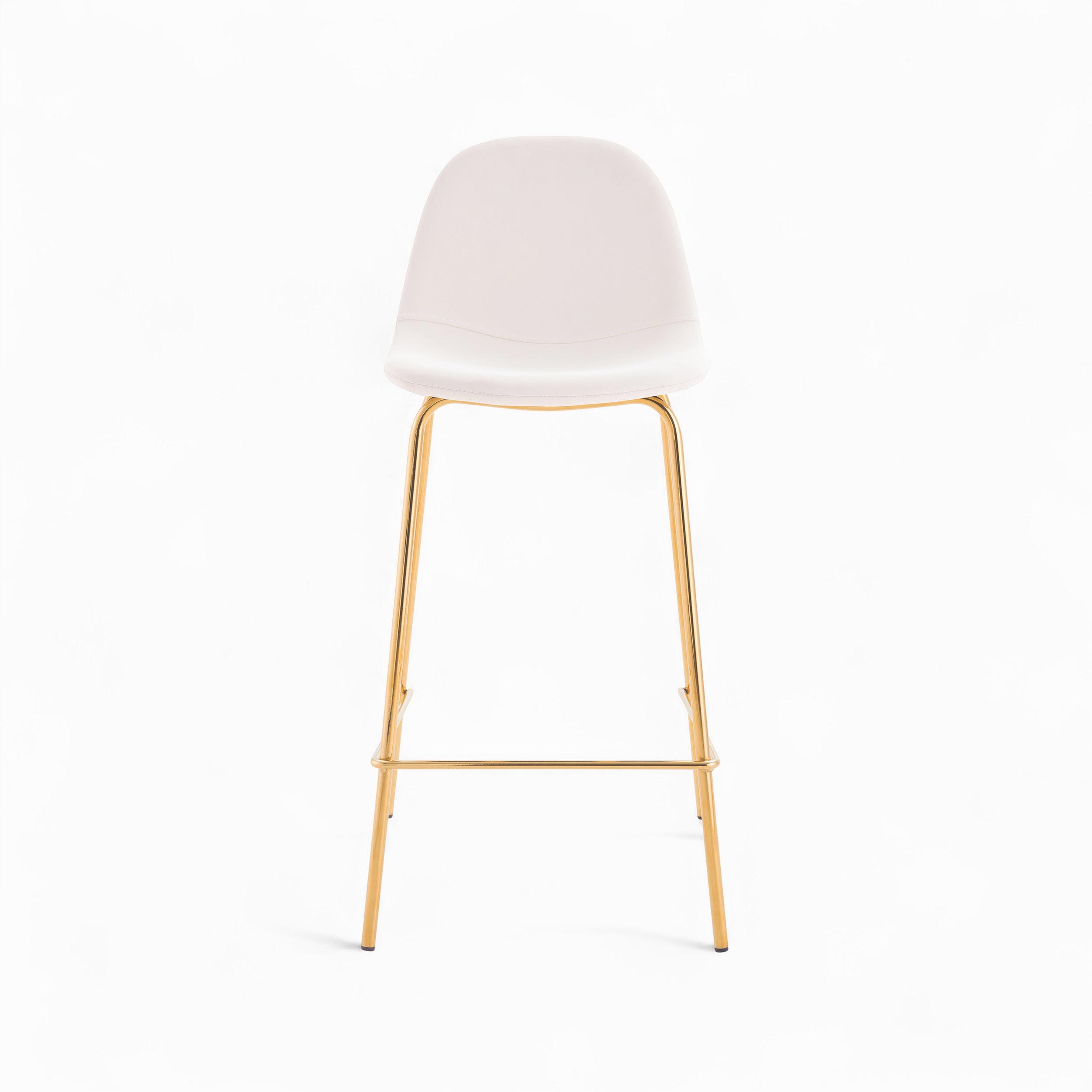 lot 4 chaises henrik hauteur ilot blanches et vertes