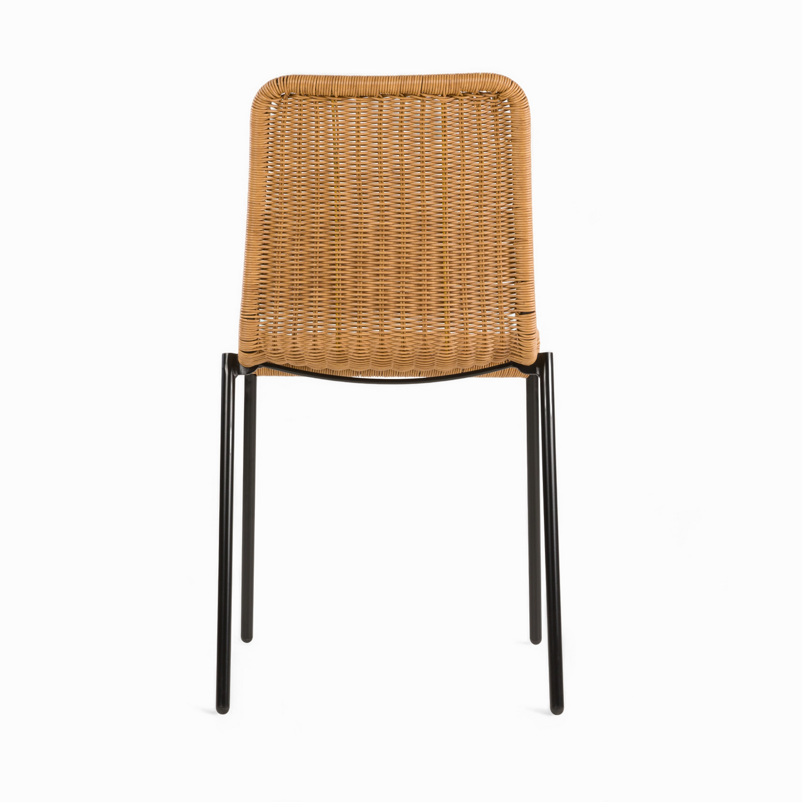 lot de 2 chaise resine tressee naturelle sirivara