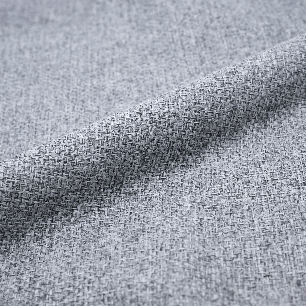 lot de 2 chaises en tissu gris chine flippi rdv deco