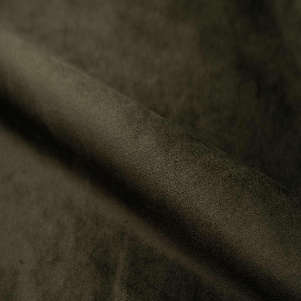 lot de 2 chaises en velours vert simone kaki