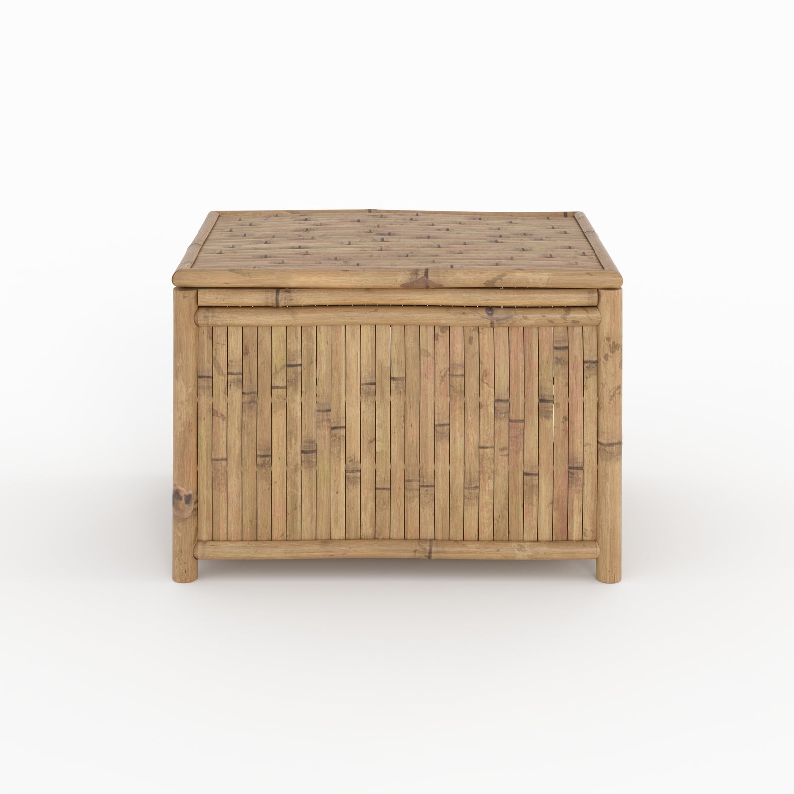 lot de 3 coffres de jardin vadella en bambou