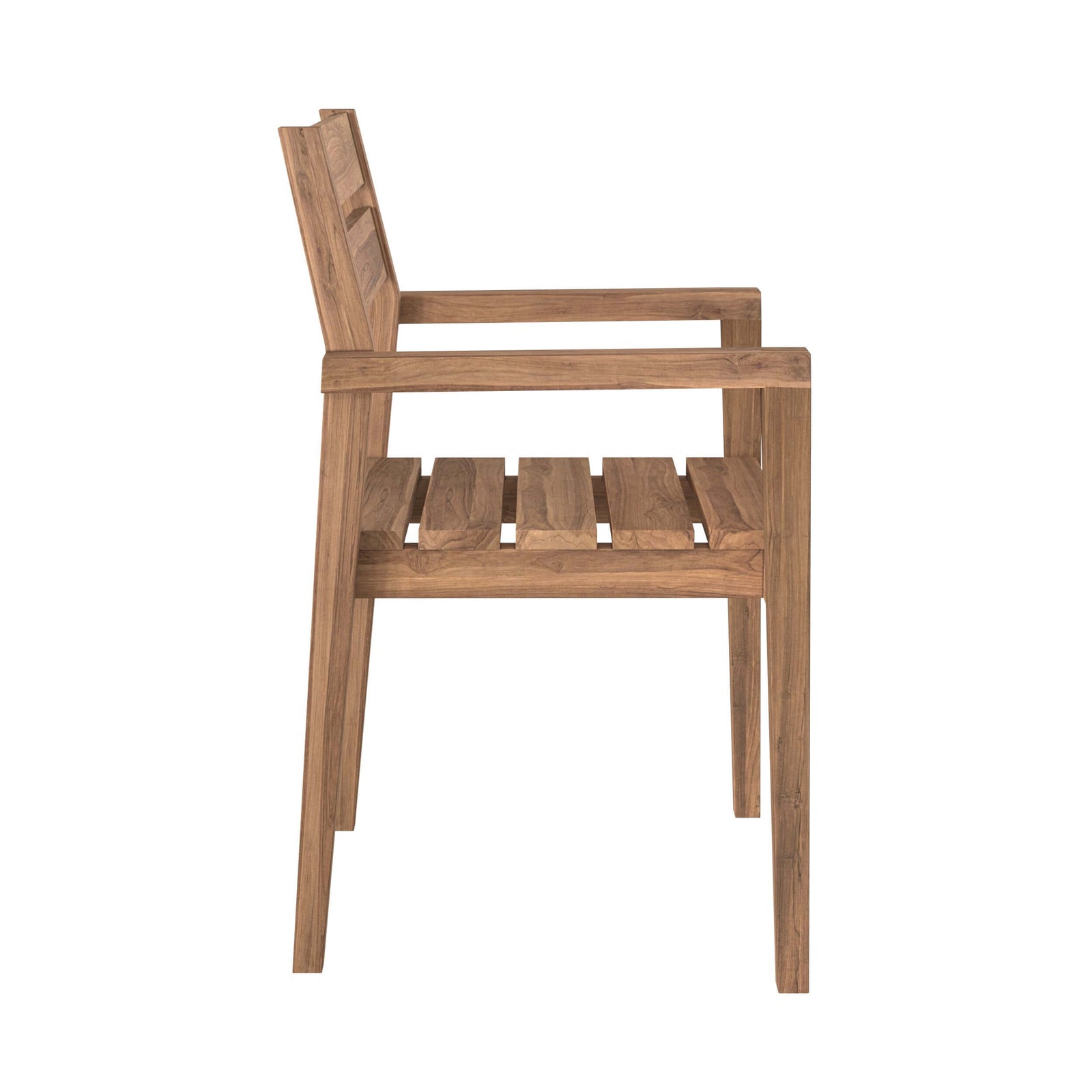lucia chaise de jardin bois de teck lot de 2_3