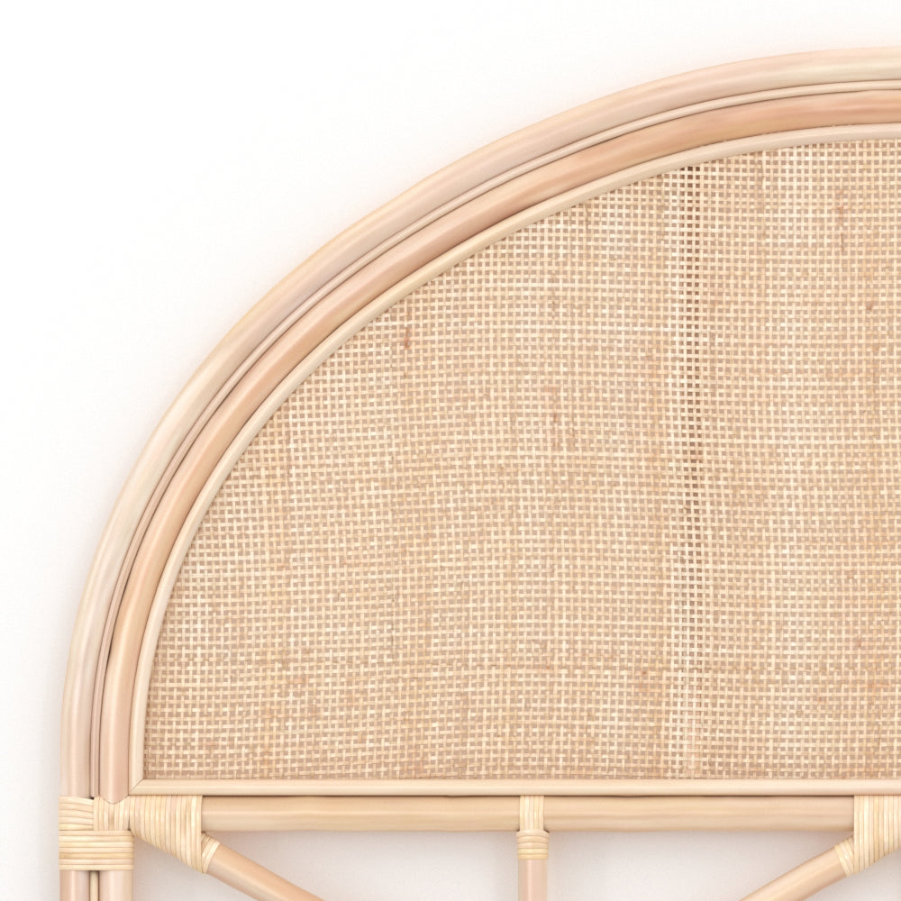 Tête de lit Madya en rotin naturel 140 cm