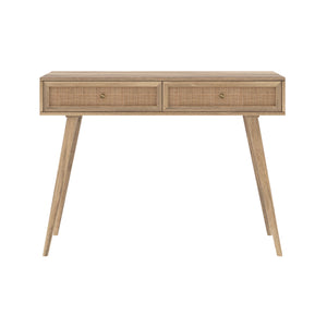 masala console 2 tiroirs en bois de manguier