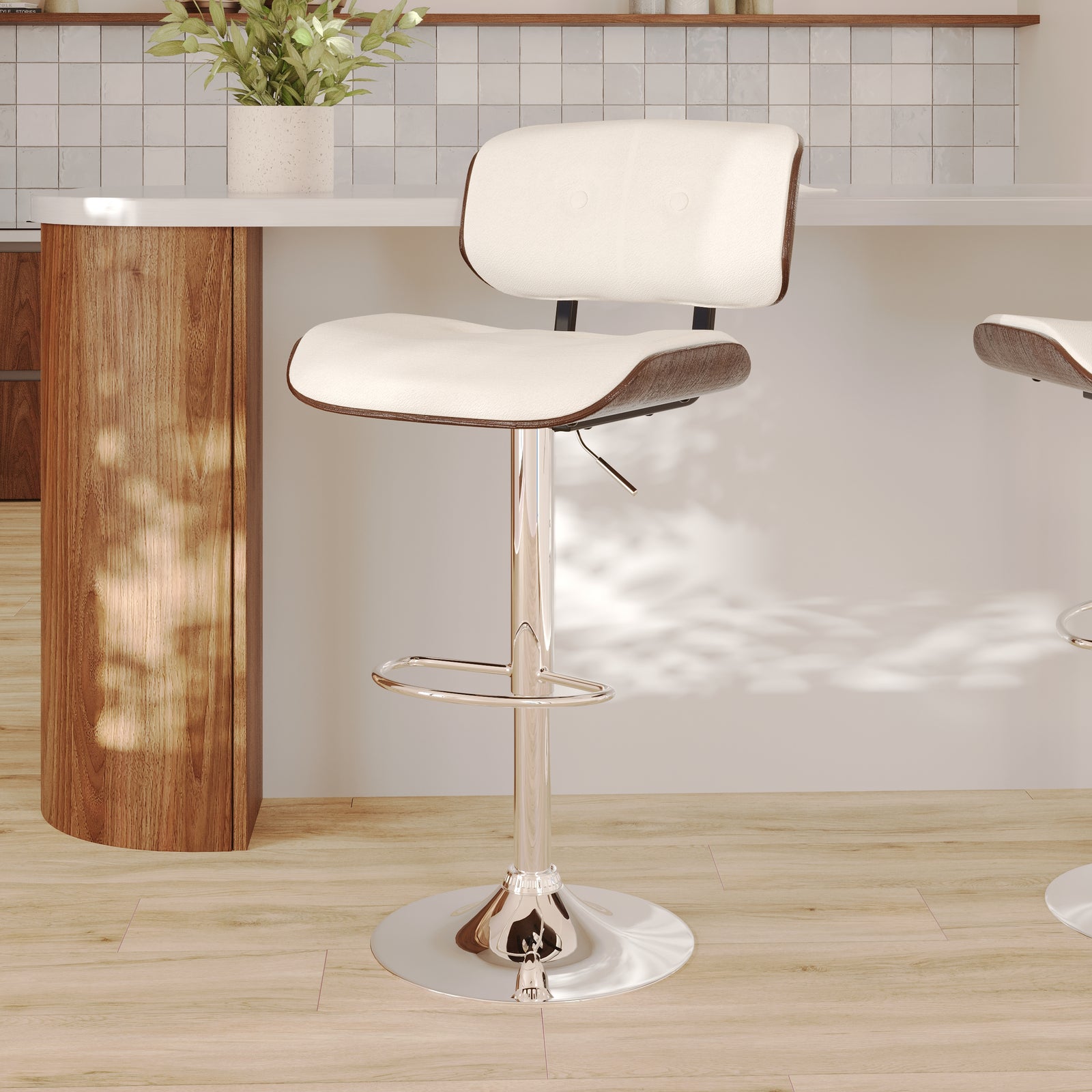 melchior chaise de bar reglable 69 91 cm