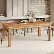 grande table conviviale campagne rectangulaire 8 places Mémo