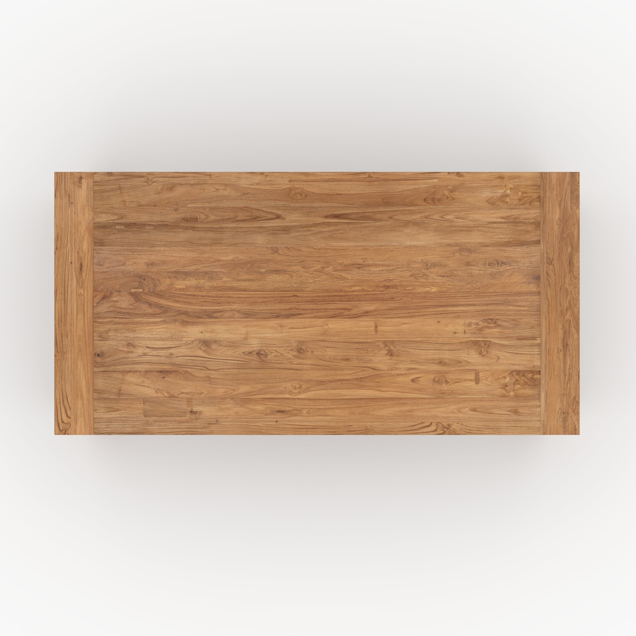 Table rectangulaire 8 personnes Mémo en bois de teck recyclé