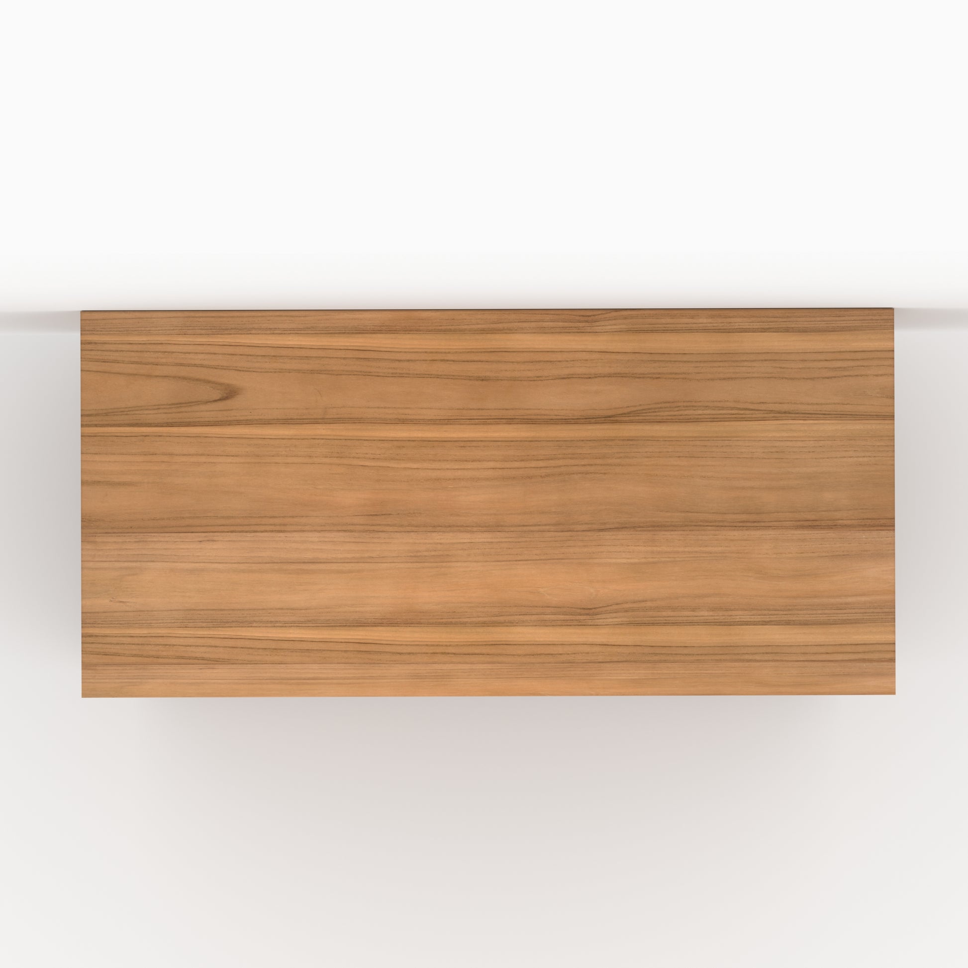 meuble de salle de bain pernelle bois de teck 110 cm avec rangement