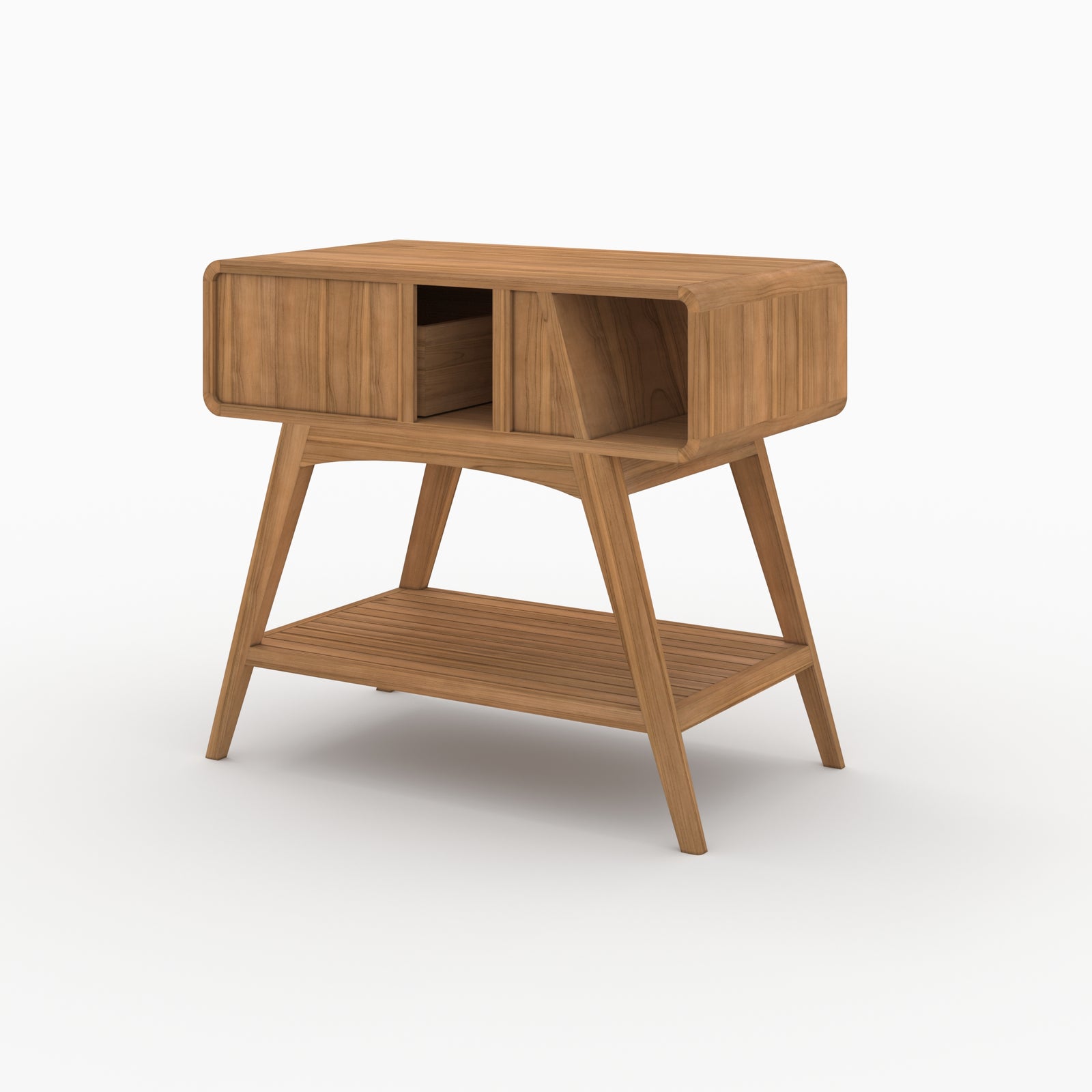 meuble kafa salle de bain design teck