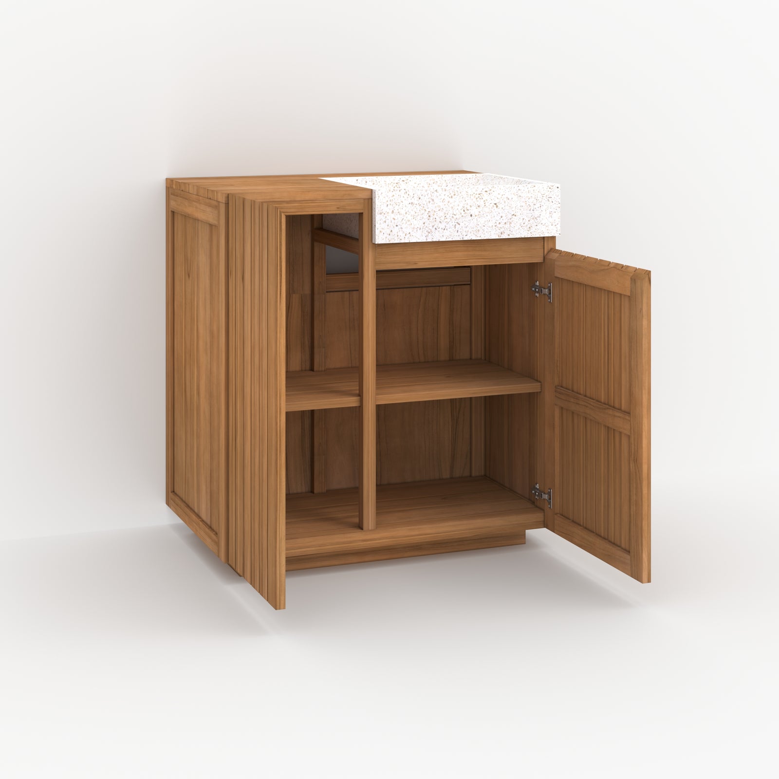 meuble noa salle de bain en bois naturel