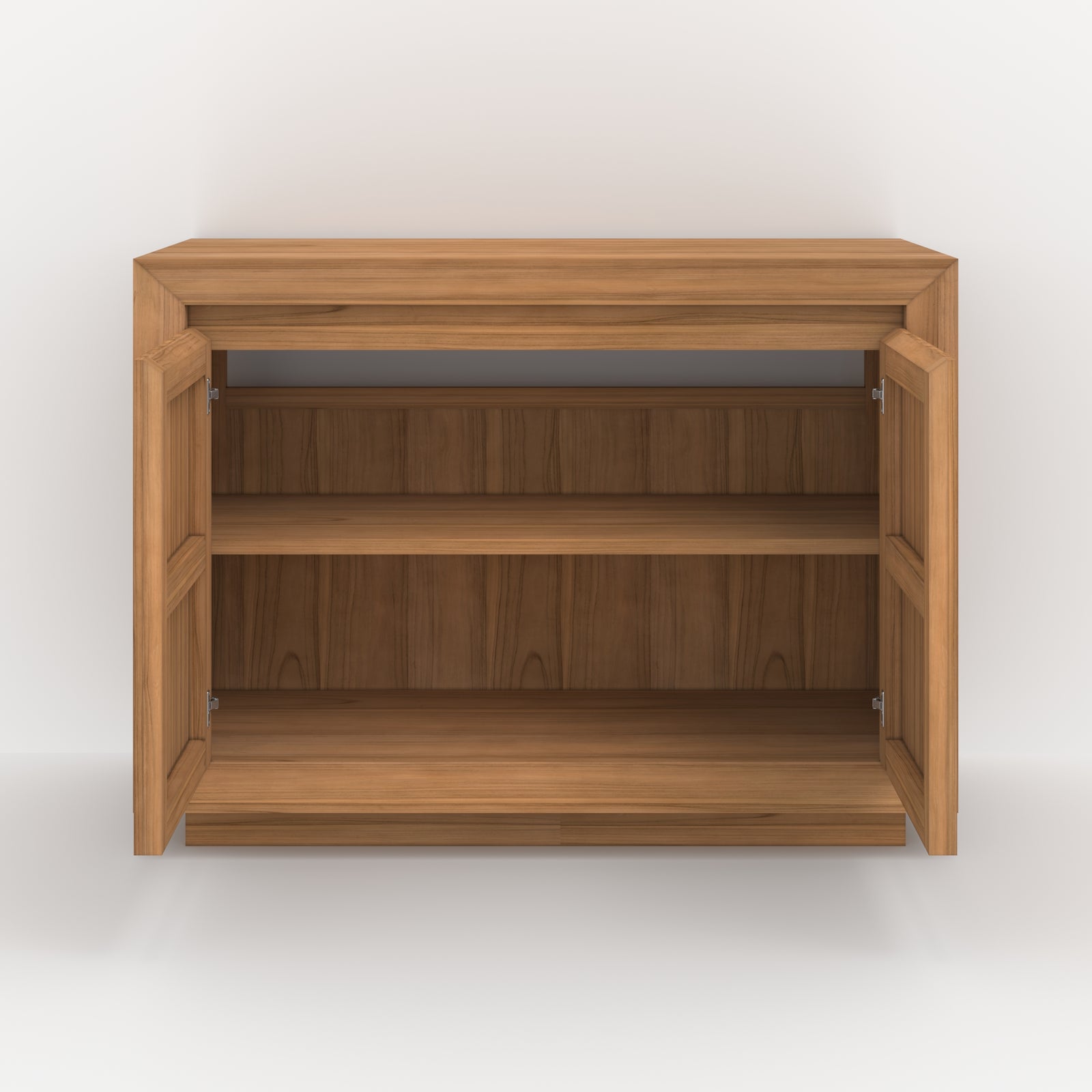 meuble sdbpernelle bois de teck 110 cm