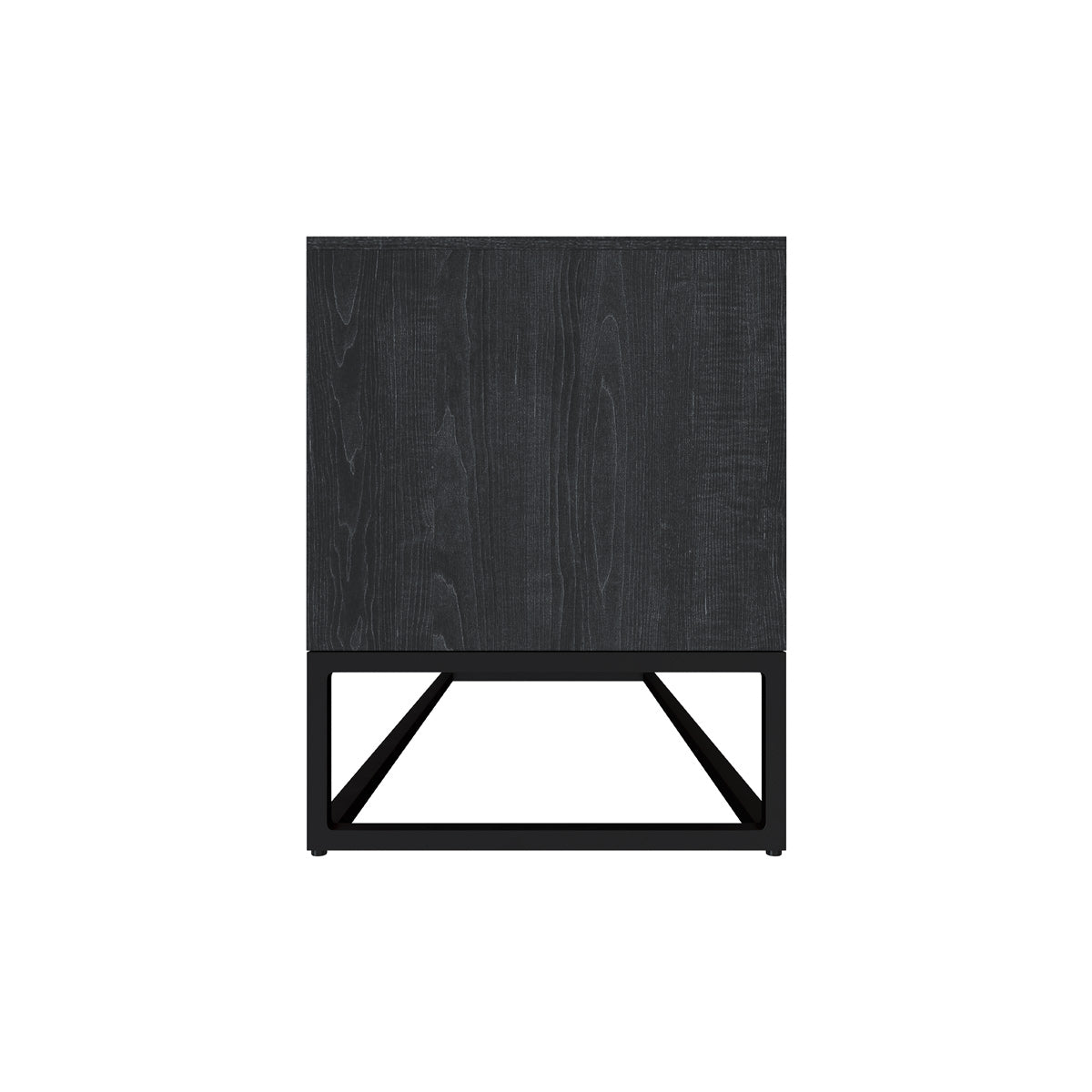 meuble tv 90 cm 2 tiroirs et 2 niches jakson