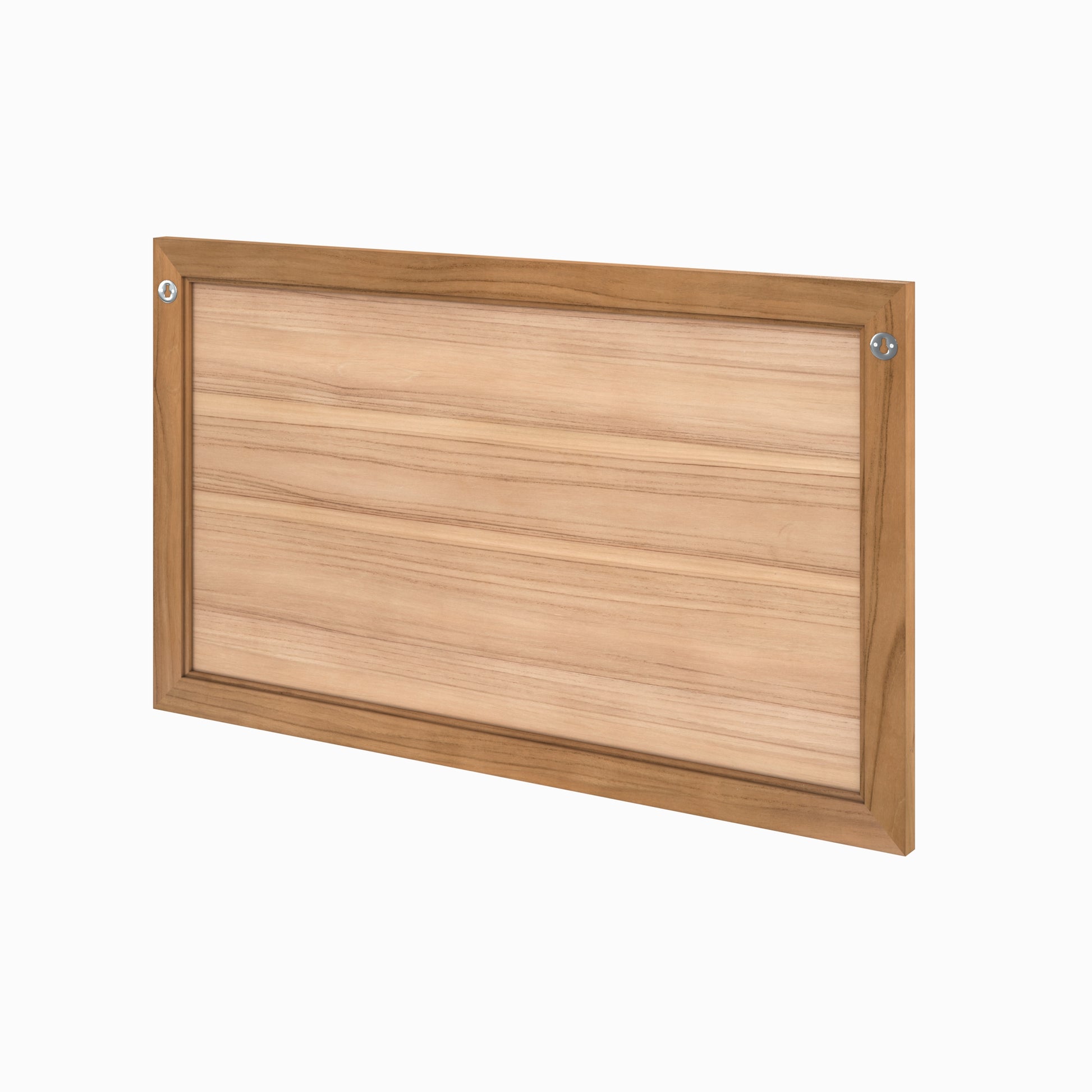 miroir mural de salle de bain rectangulaire en bois clea