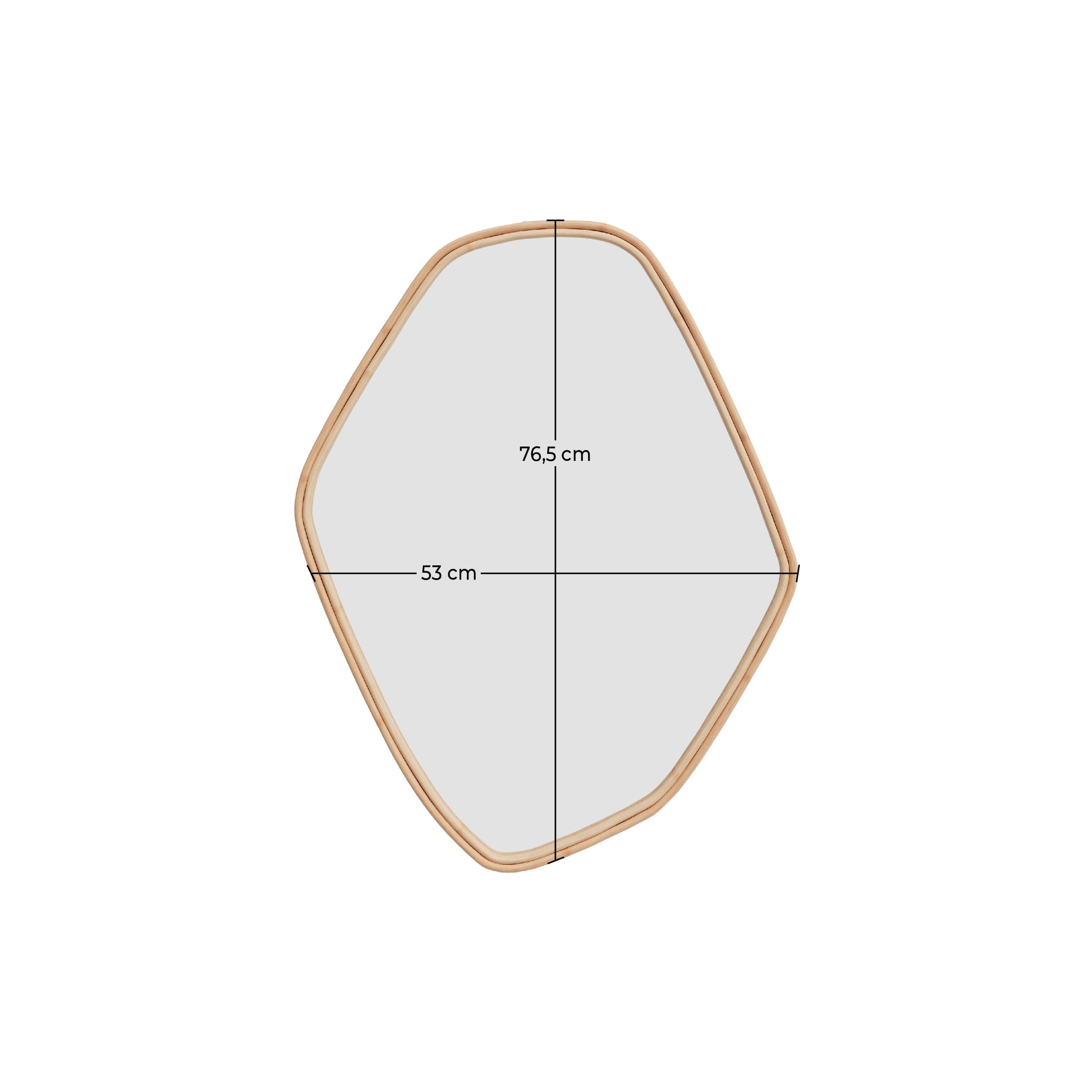 miroir organique tseri 76 x 53 cm_1