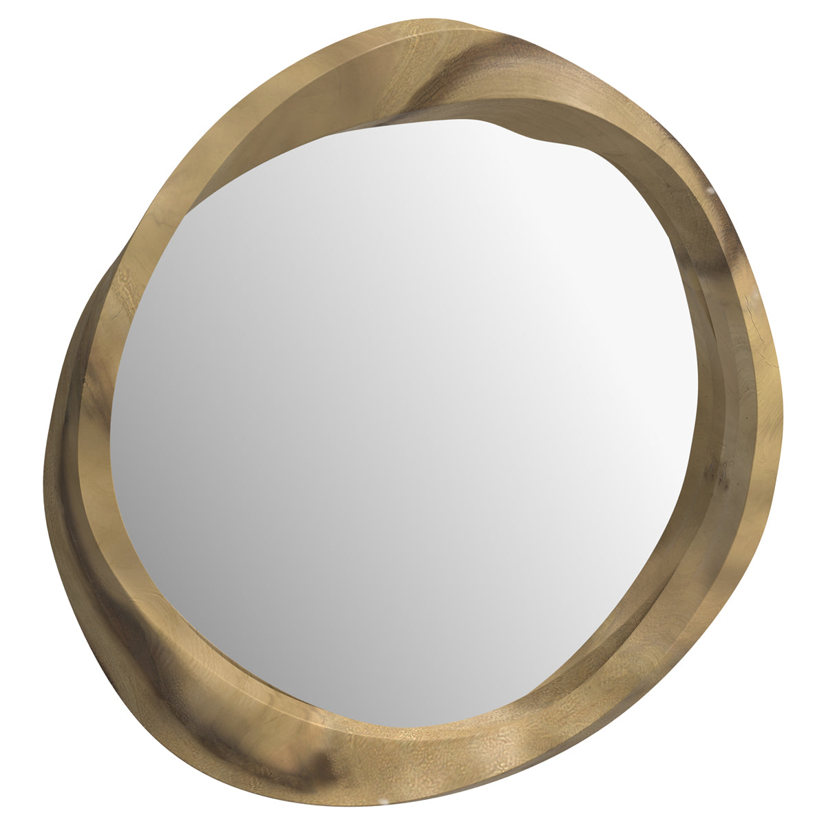 miroir yong en bois clair