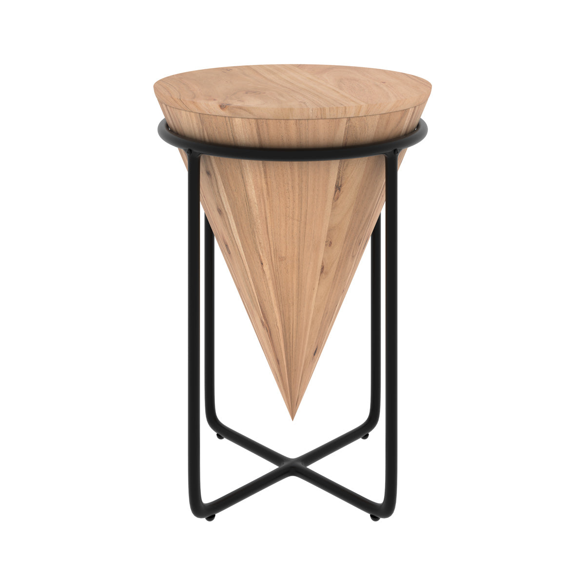 moyenne sellette mafana d 36 cm en bois d accacia