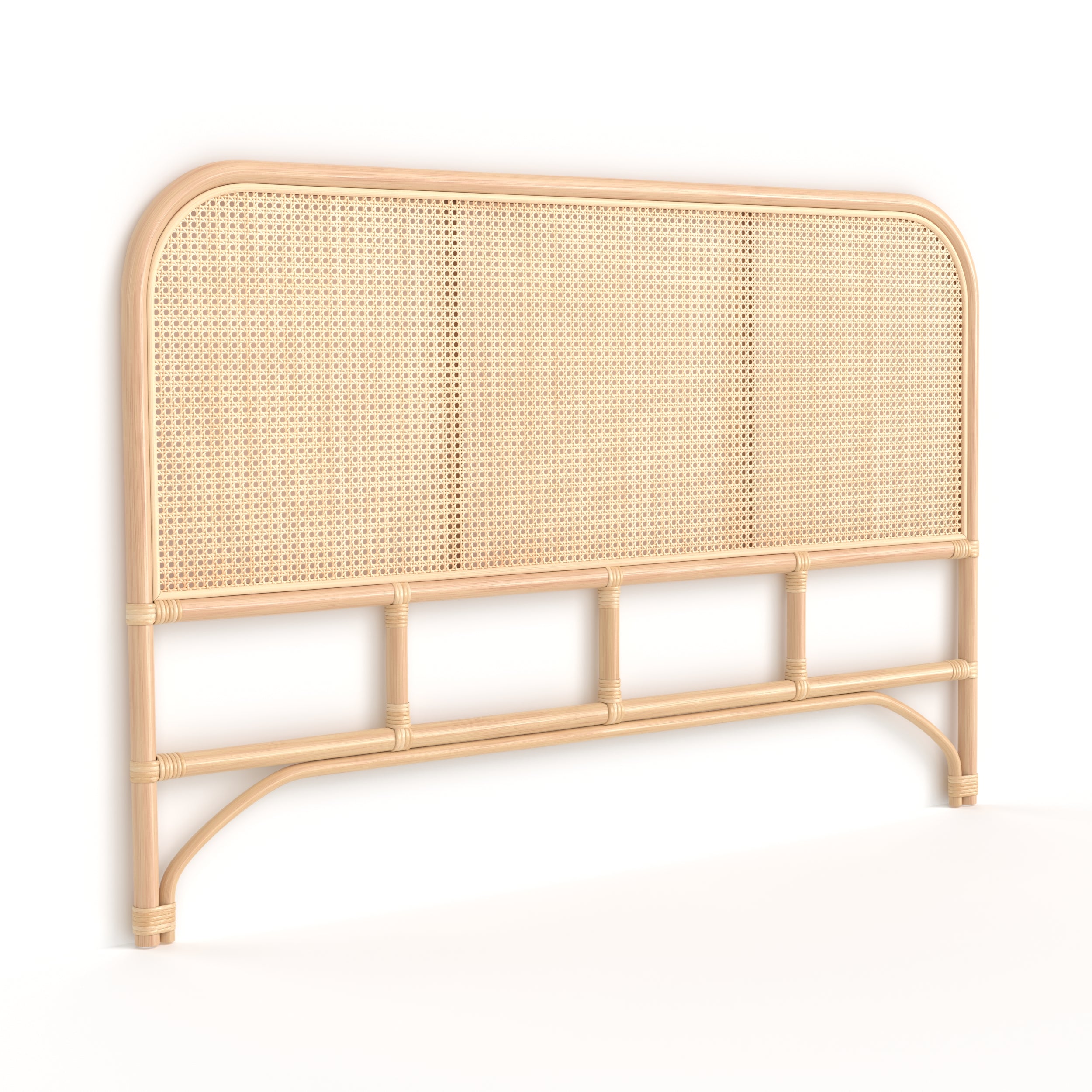 Kopfteil Naïra aus Rattan und Wiener Geflecht 140 cm