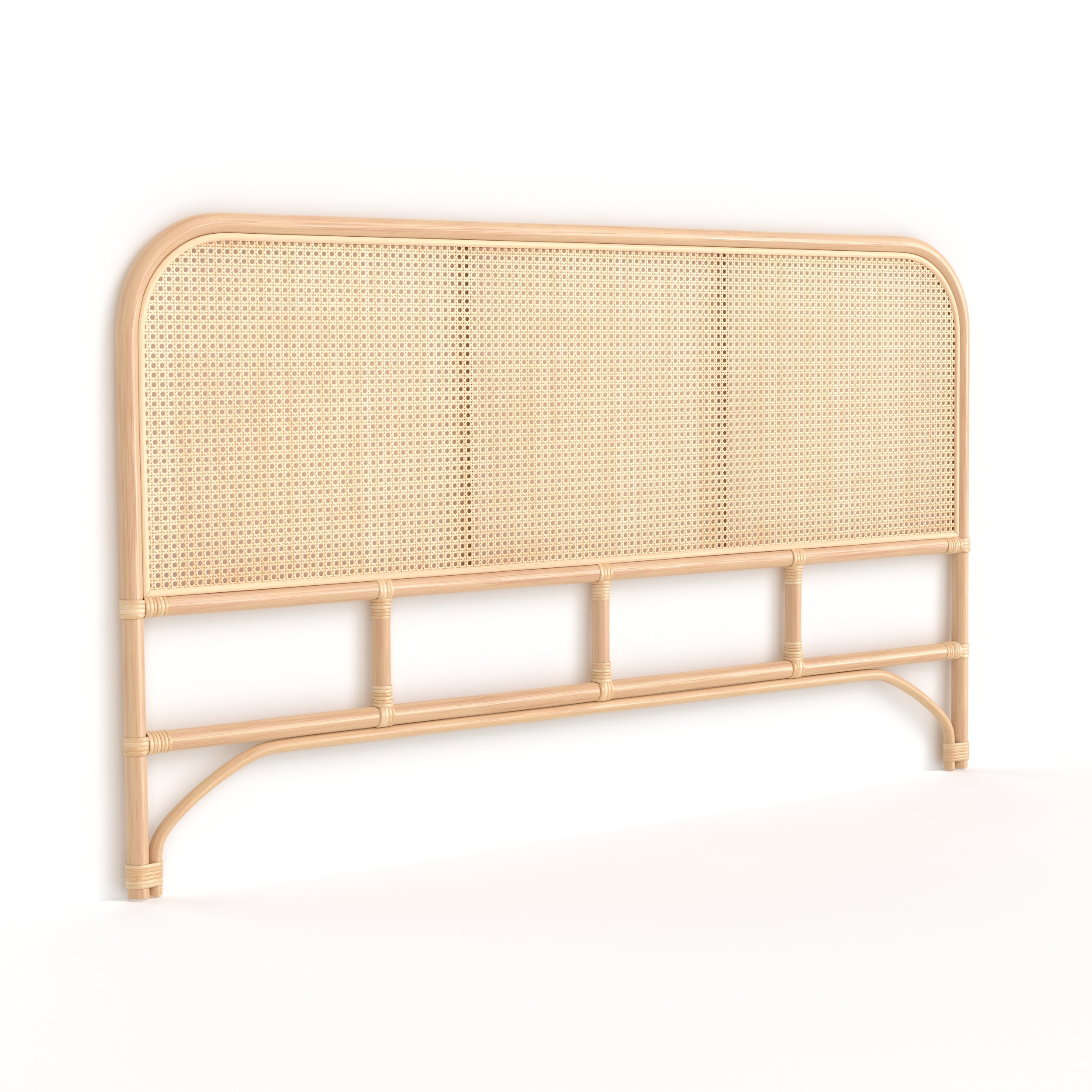 Kopfteil Naïra aus Rattan und Wiener Geflecht 160 cm