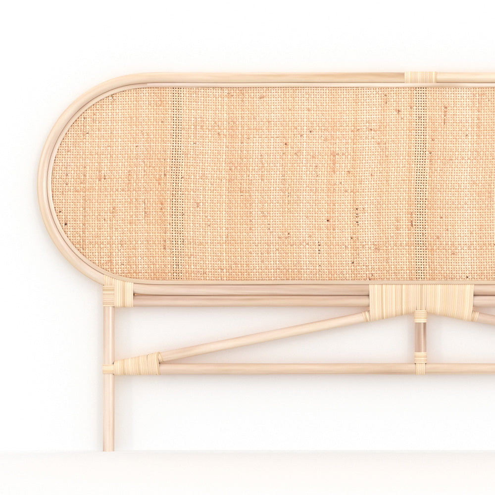 Cabecero Navahino de ratán 160 cm