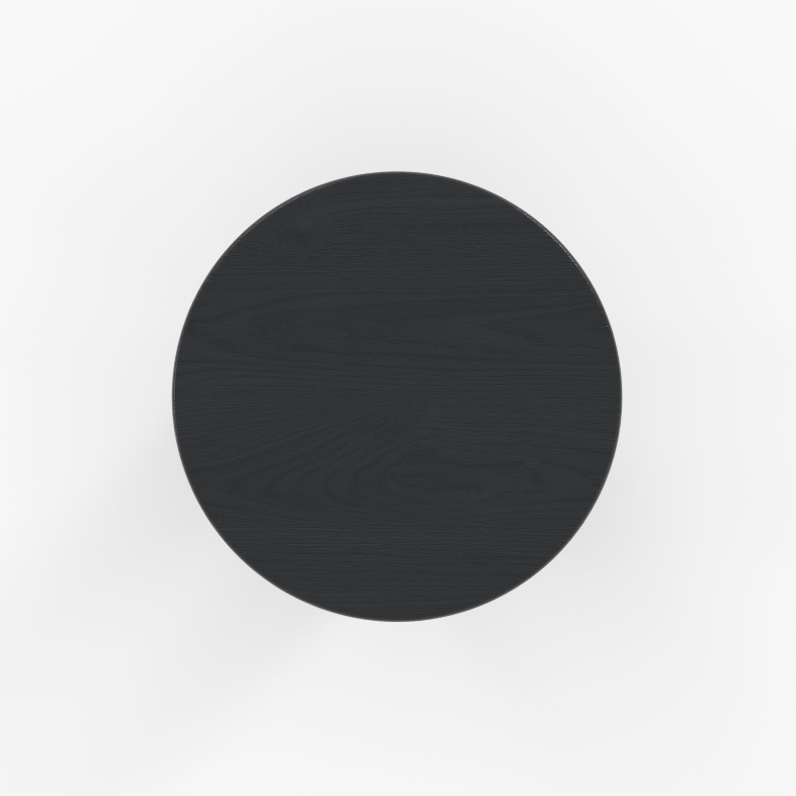 nea table d appoint ronde noire diametre 40 cm