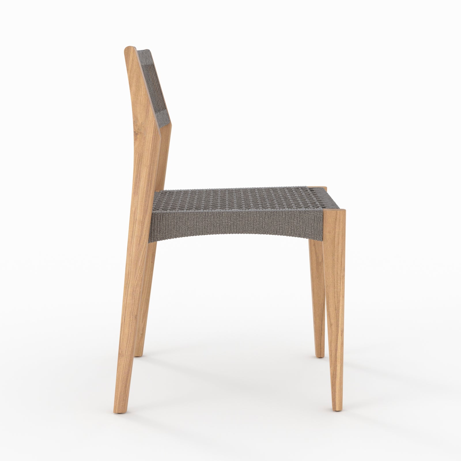 nusa lot de 2 chaises de jardin en bois de teck recycle_1