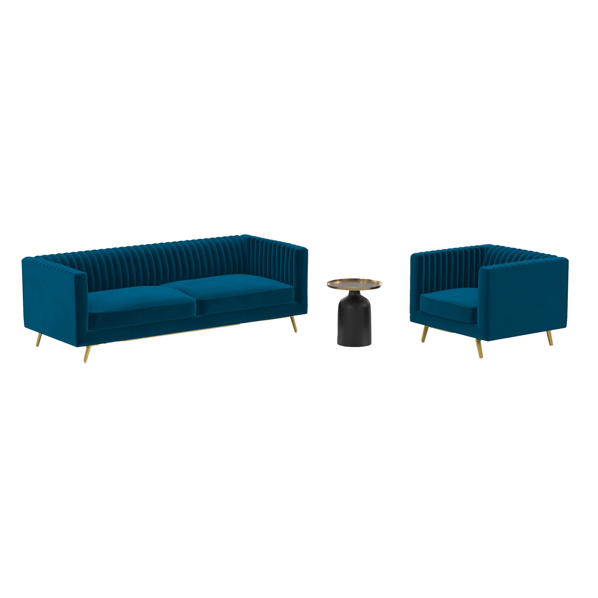 pack canape fauteuil table basse gatsby 4 places fond blanc