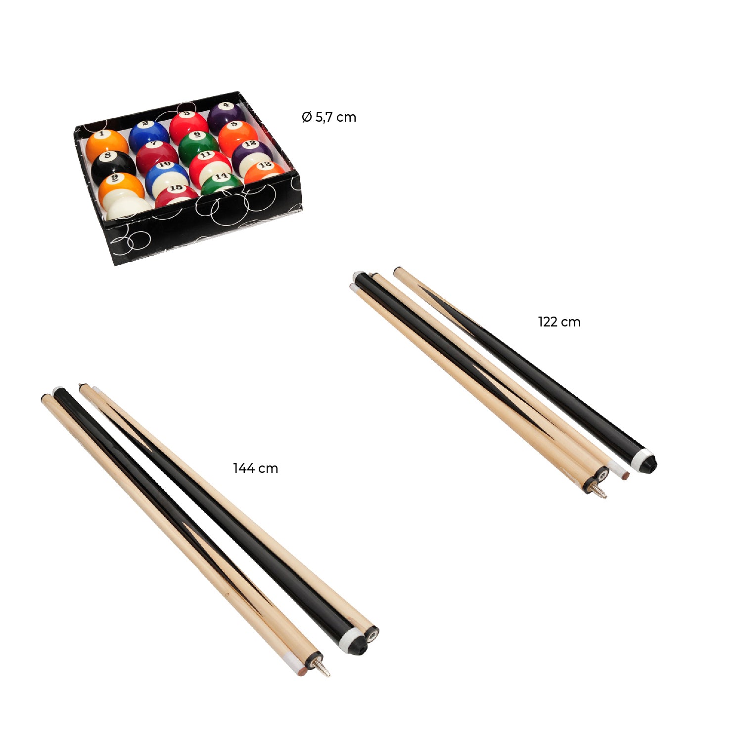 pack complet billard americain seattle