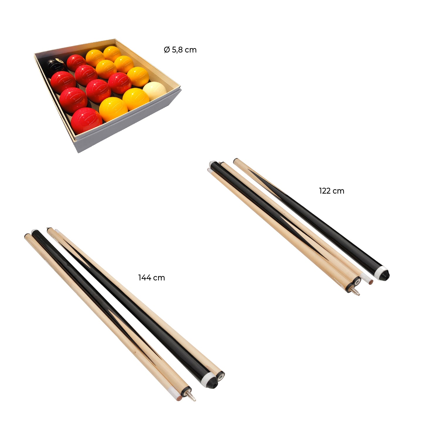 pack complet billard pool dim