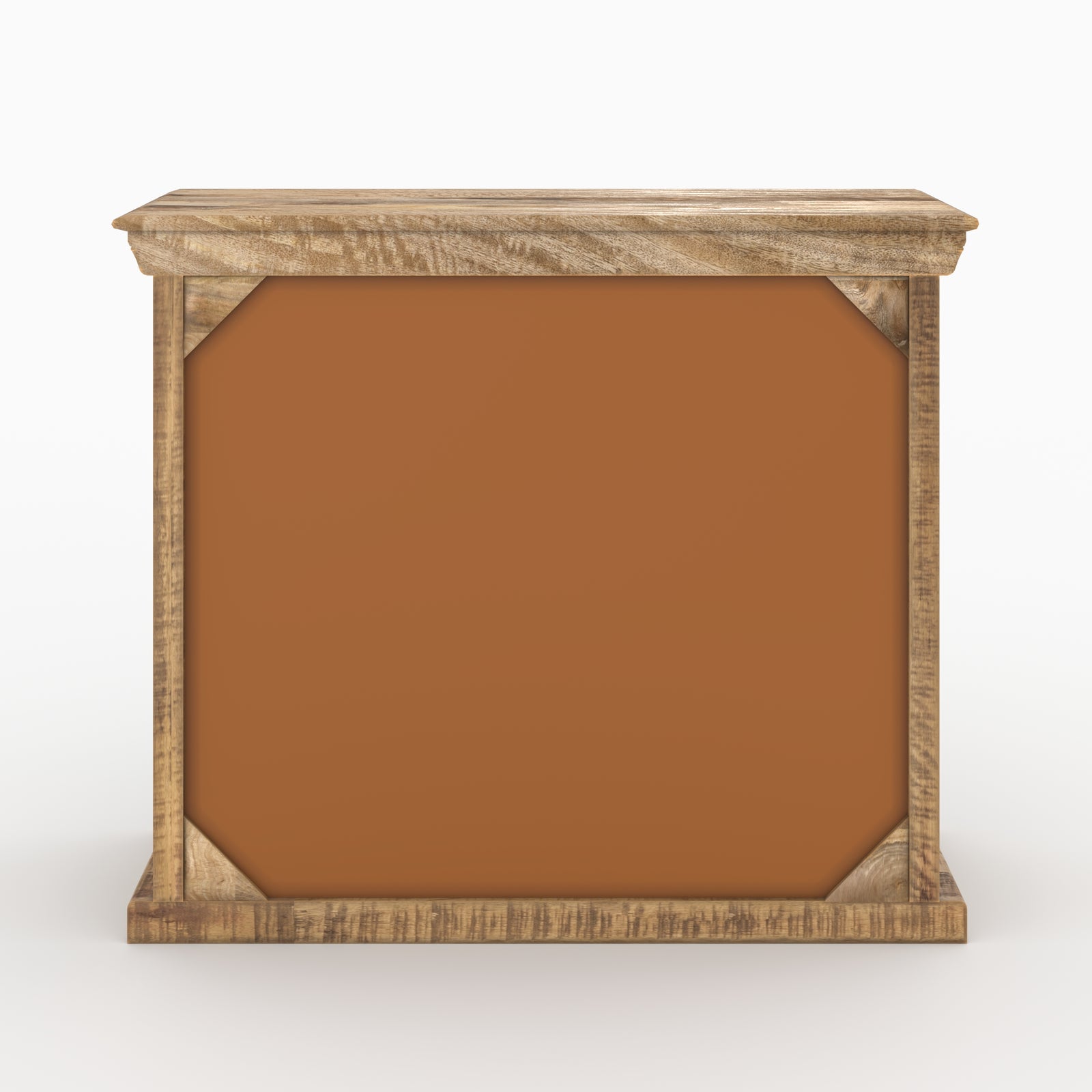 pack tabuk 2 buffets metal gris et bois de manguier