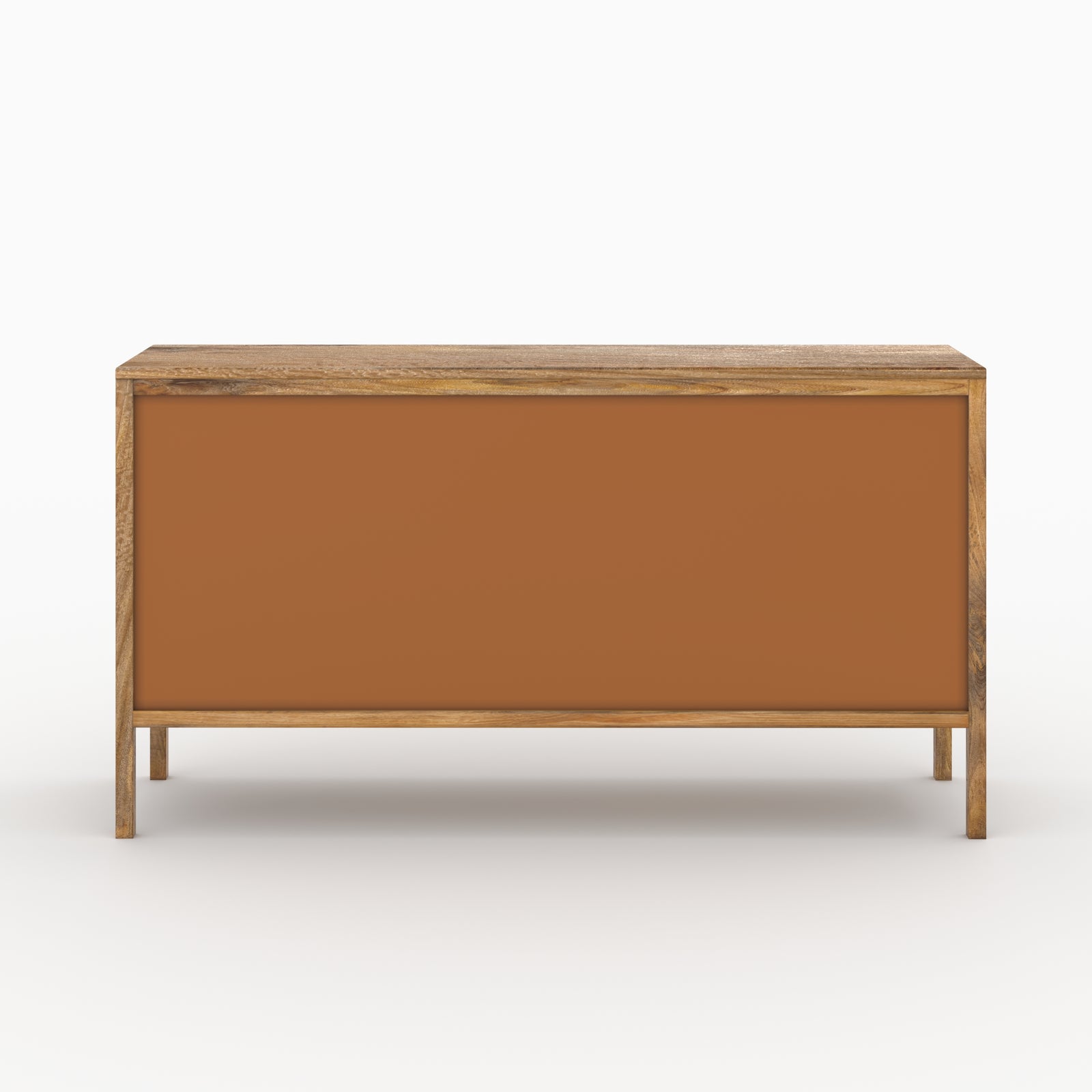 pack tiki buffet et meuble tv bois cannage