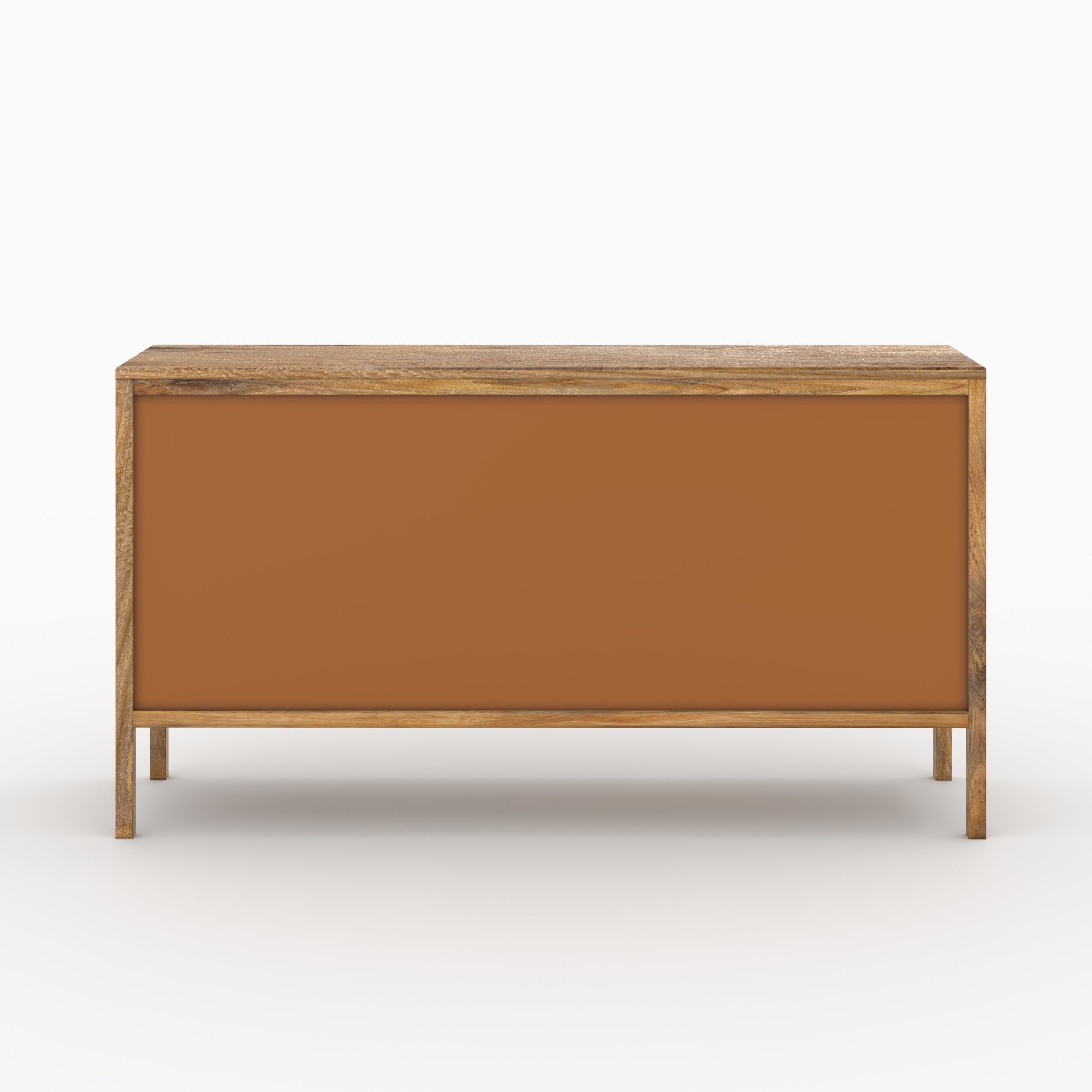 pack tiki buffet et meuble tv bois cannage