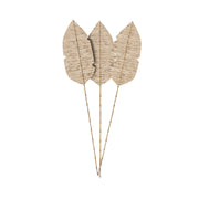 palme lot de 3 major matiere naturelle ethnique