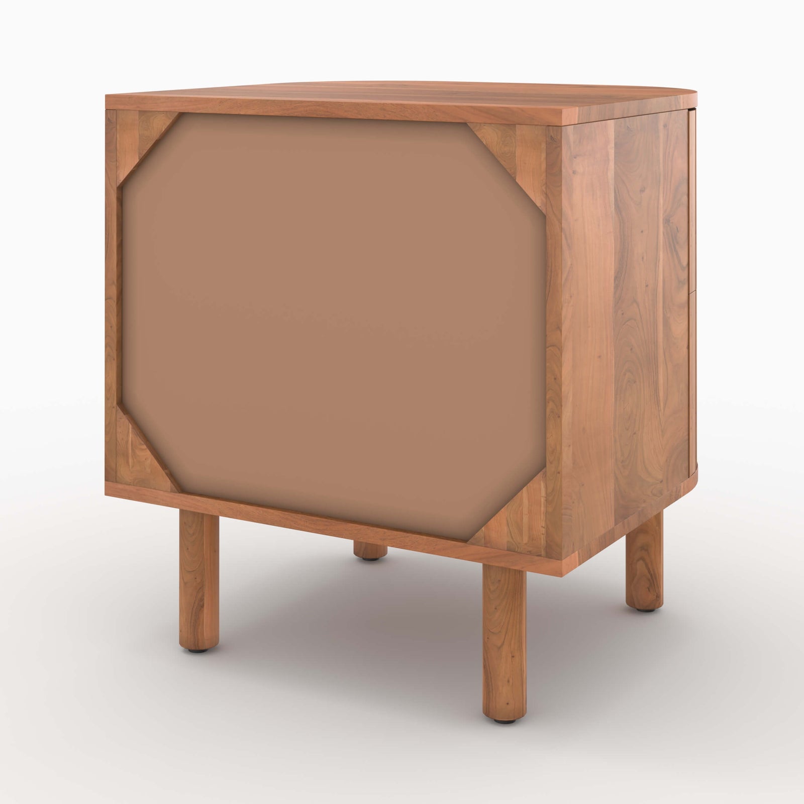 paola table de chevet en bois d acacia