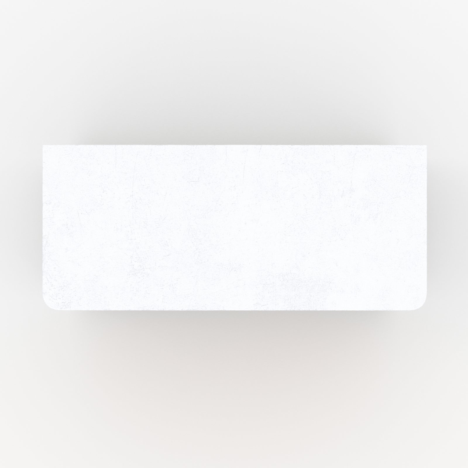 petit buffet 4 niches en beton blanc casse basile