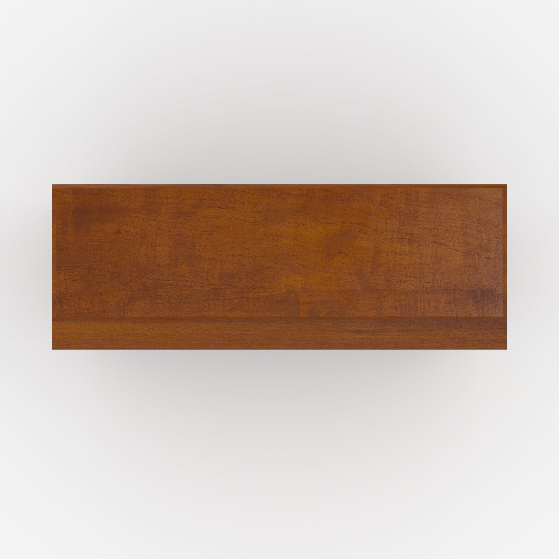 petit buffet teck massif 2 portes coulissantes waya rdv deco