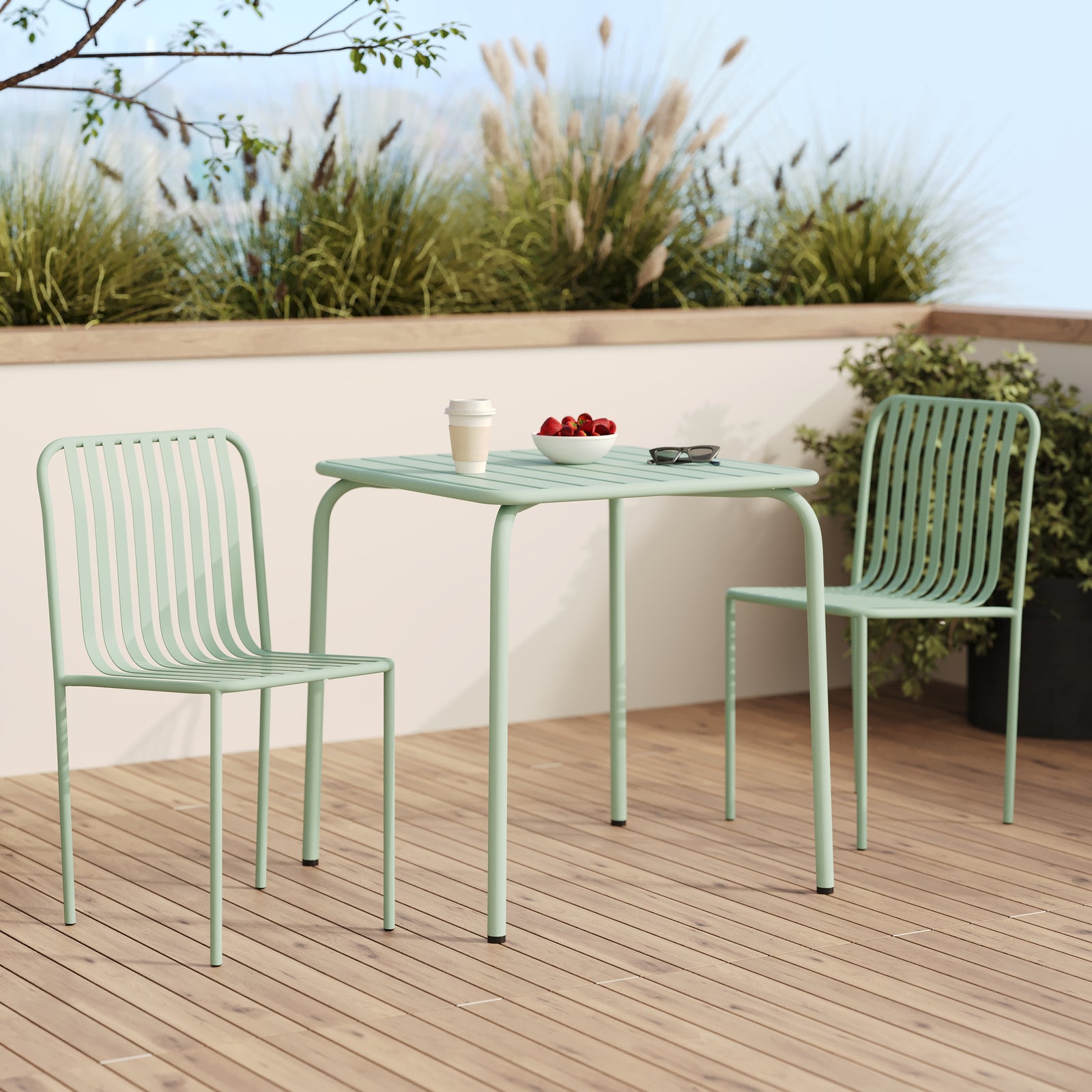 petite table de jardin 4 places yumi