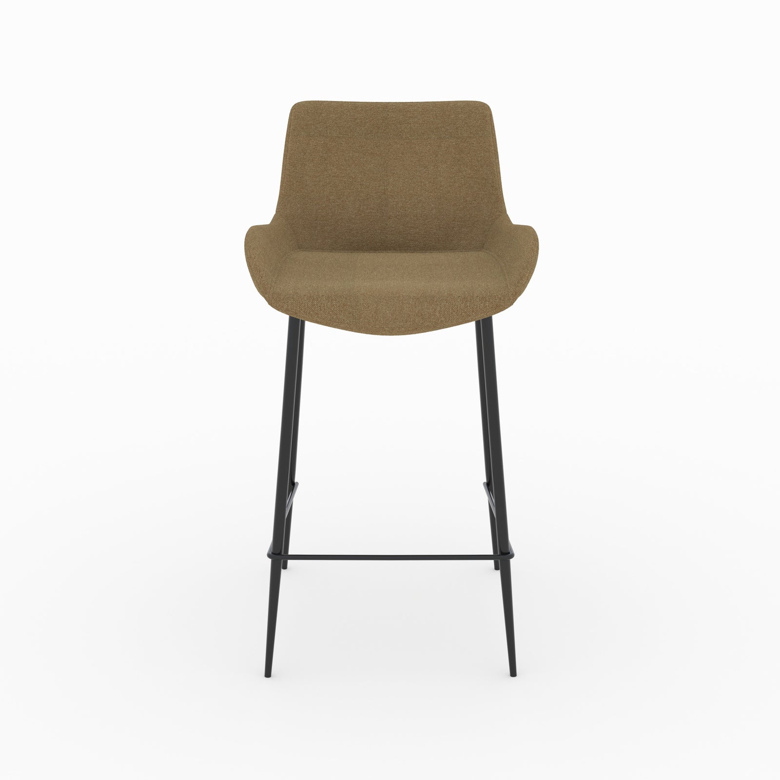 pirata chaise pour ilot central en tissu jaune 65 cm lot de 2