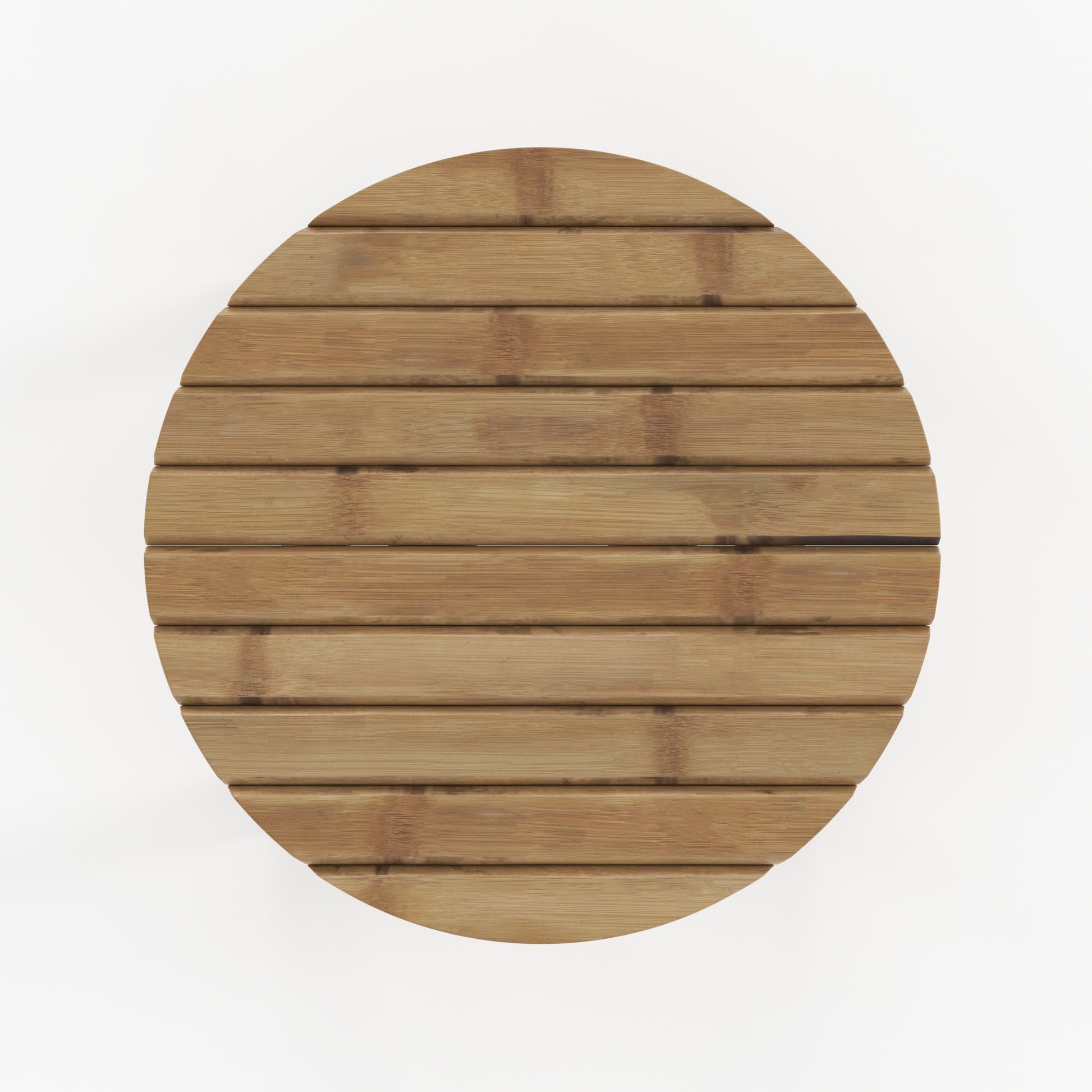 polly tabouret de jardin en bambou hauteur 45