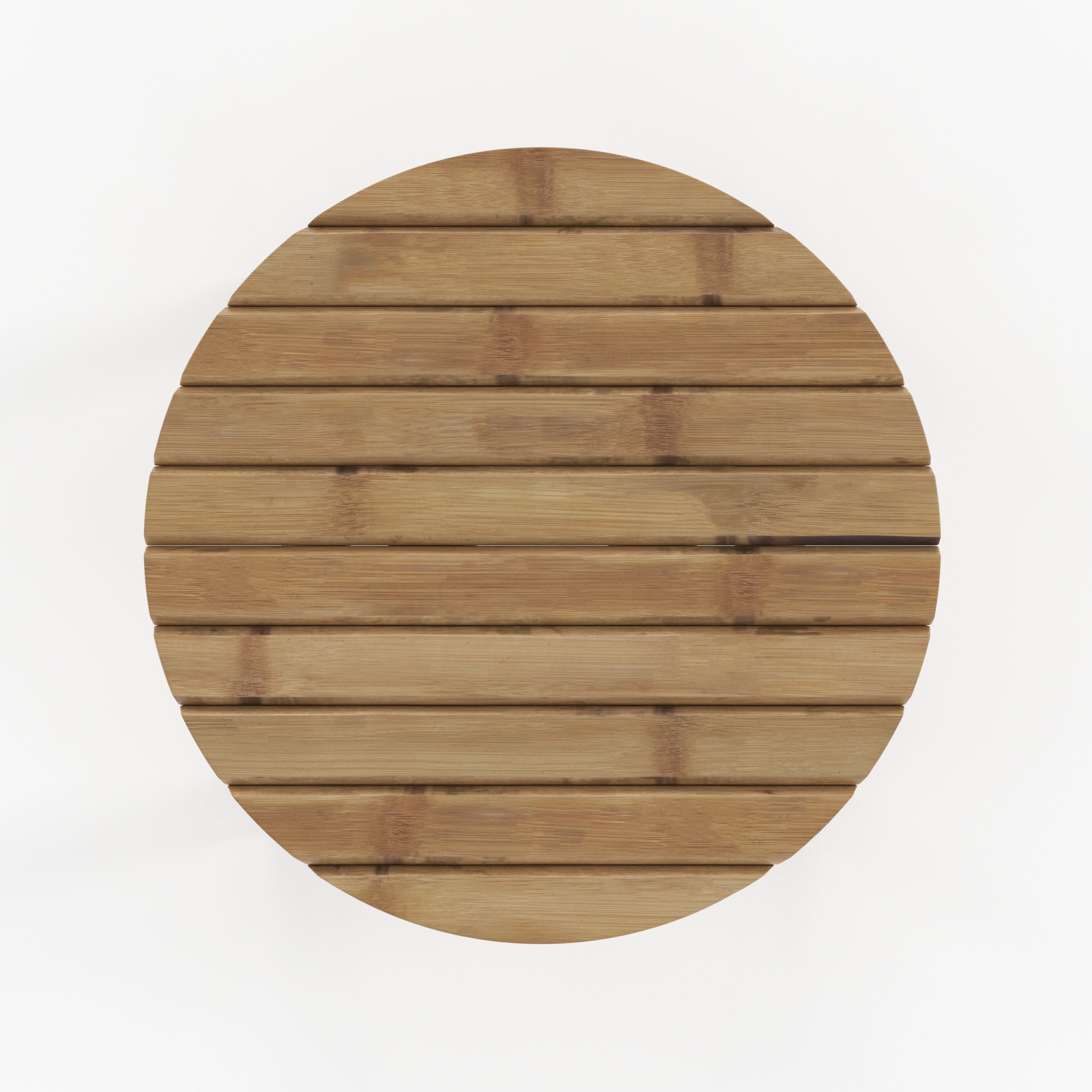 polly tabouret de jardin en bambou hauteur 45