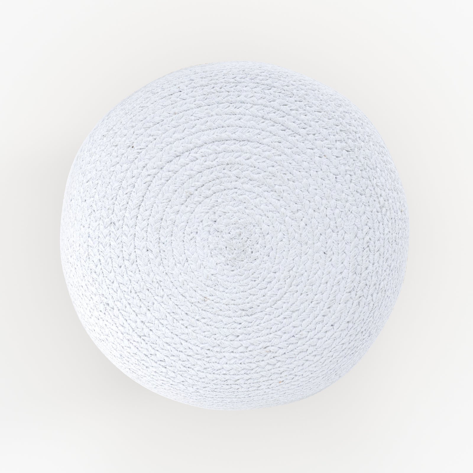 pouf billy jute 3 rayures blanches naturel